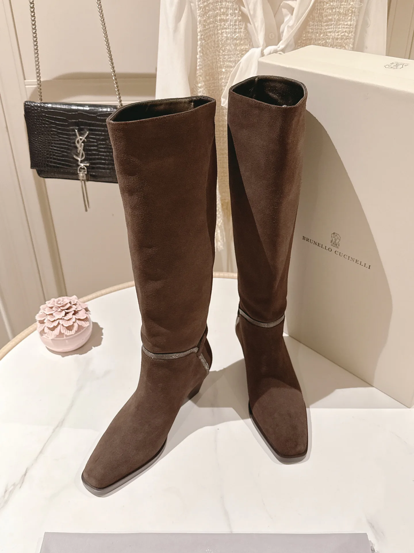 Сапоги Женские Brunello Cucinelli 18217280