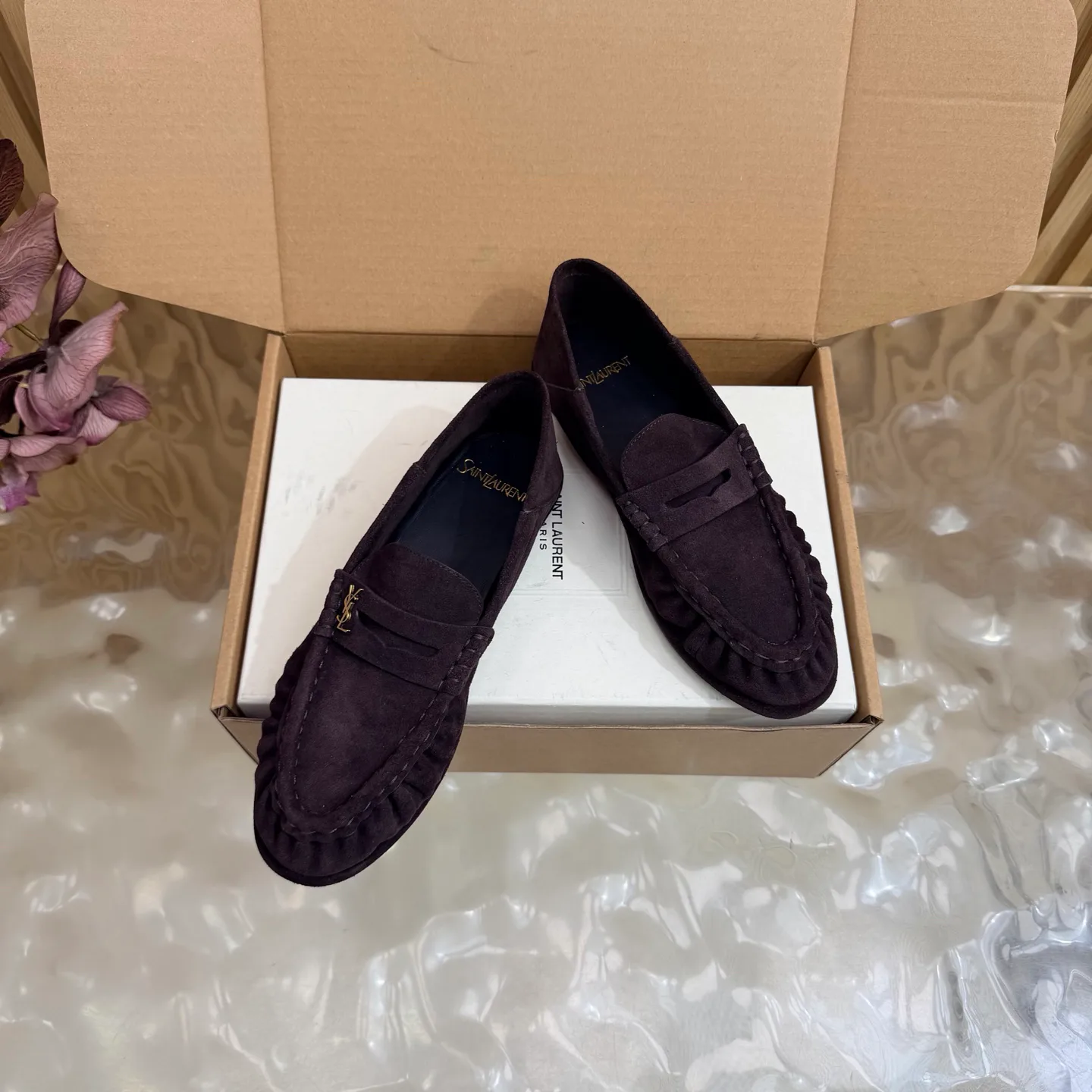 Лоферы И Мокасины Женские Saint Laurent 17926441