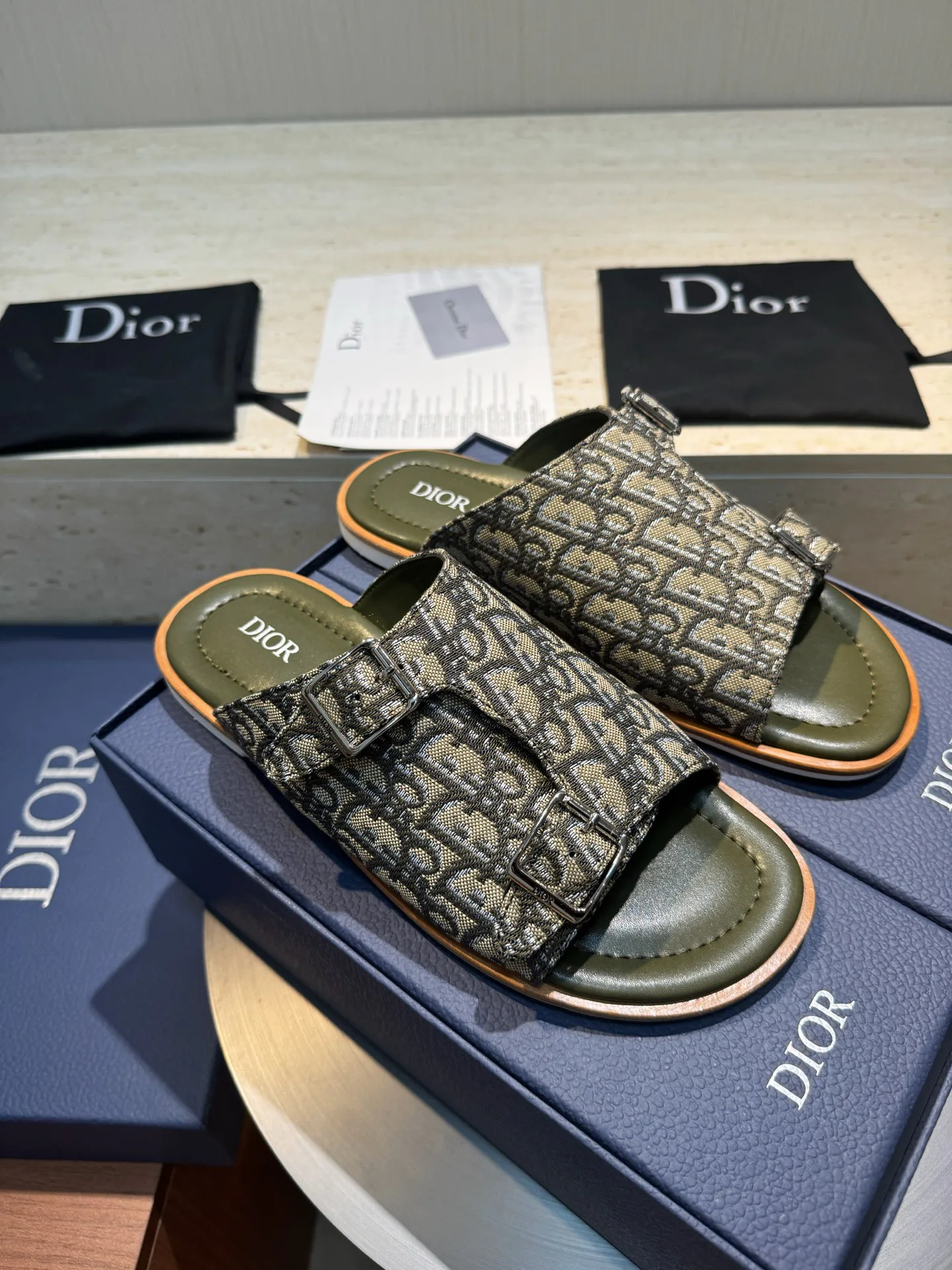 Шлепанцы Мужские Christian Dior 72102