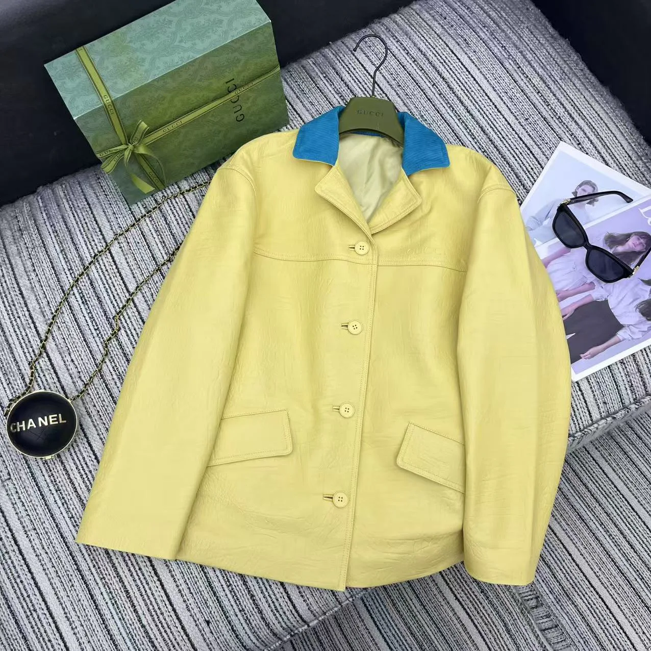 Кожаные Куртки И Дублёнки Мужские Gucci 10675637