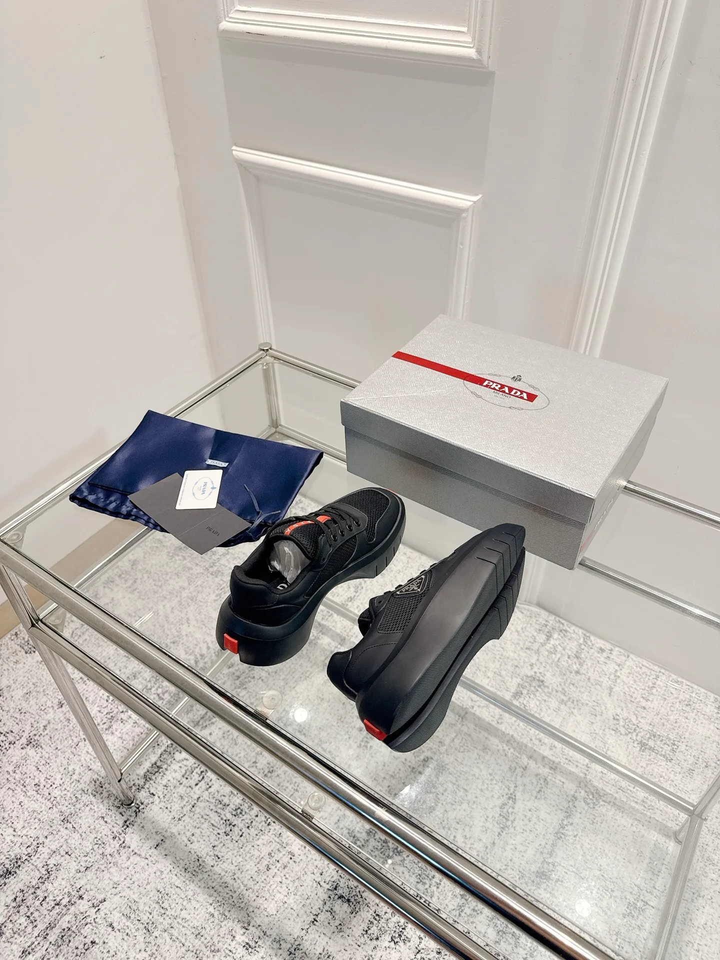 Кроссовки Женские Prada 65274