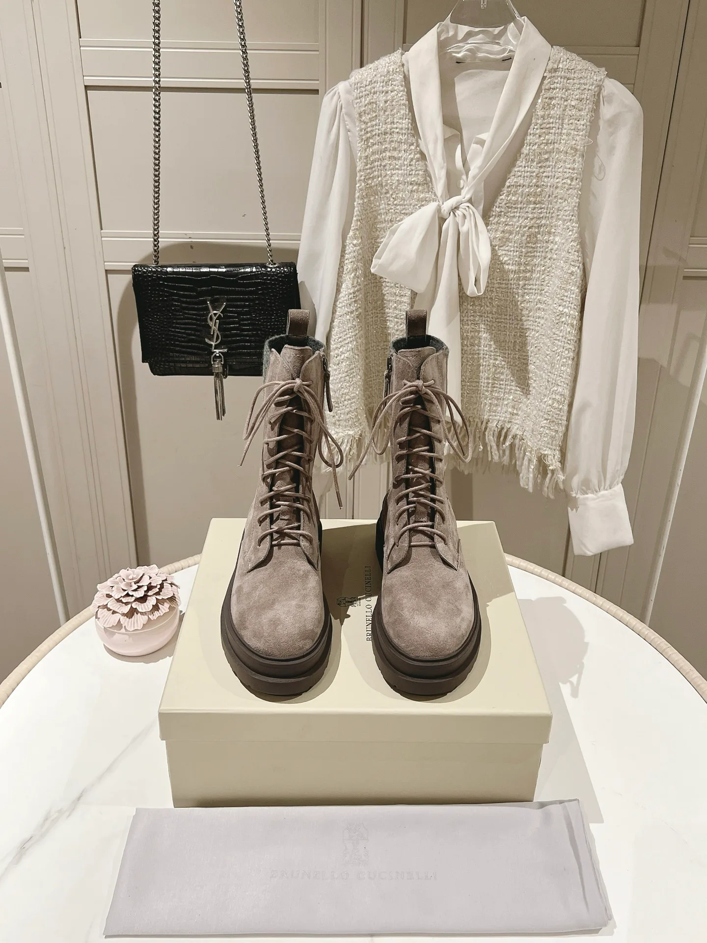 Ботинки Женские Brunello Cucinelli 18217264