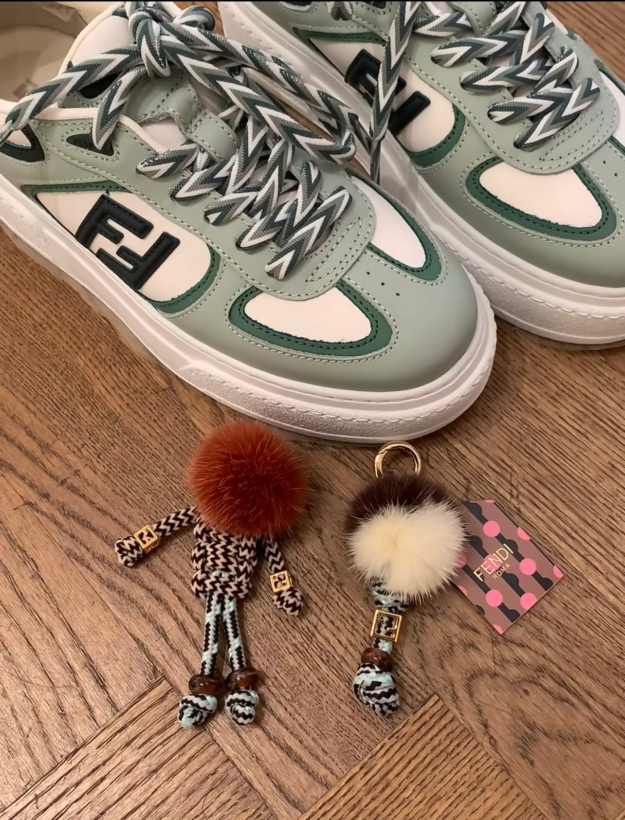 Кеды Женские Fendi 54687