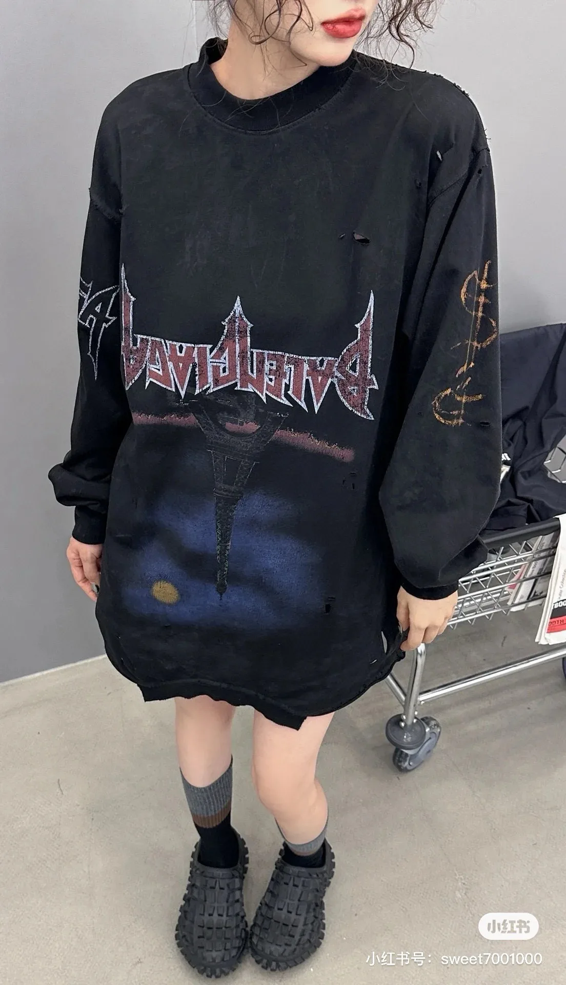 Лонгсливы Женские Balenciaga 134187