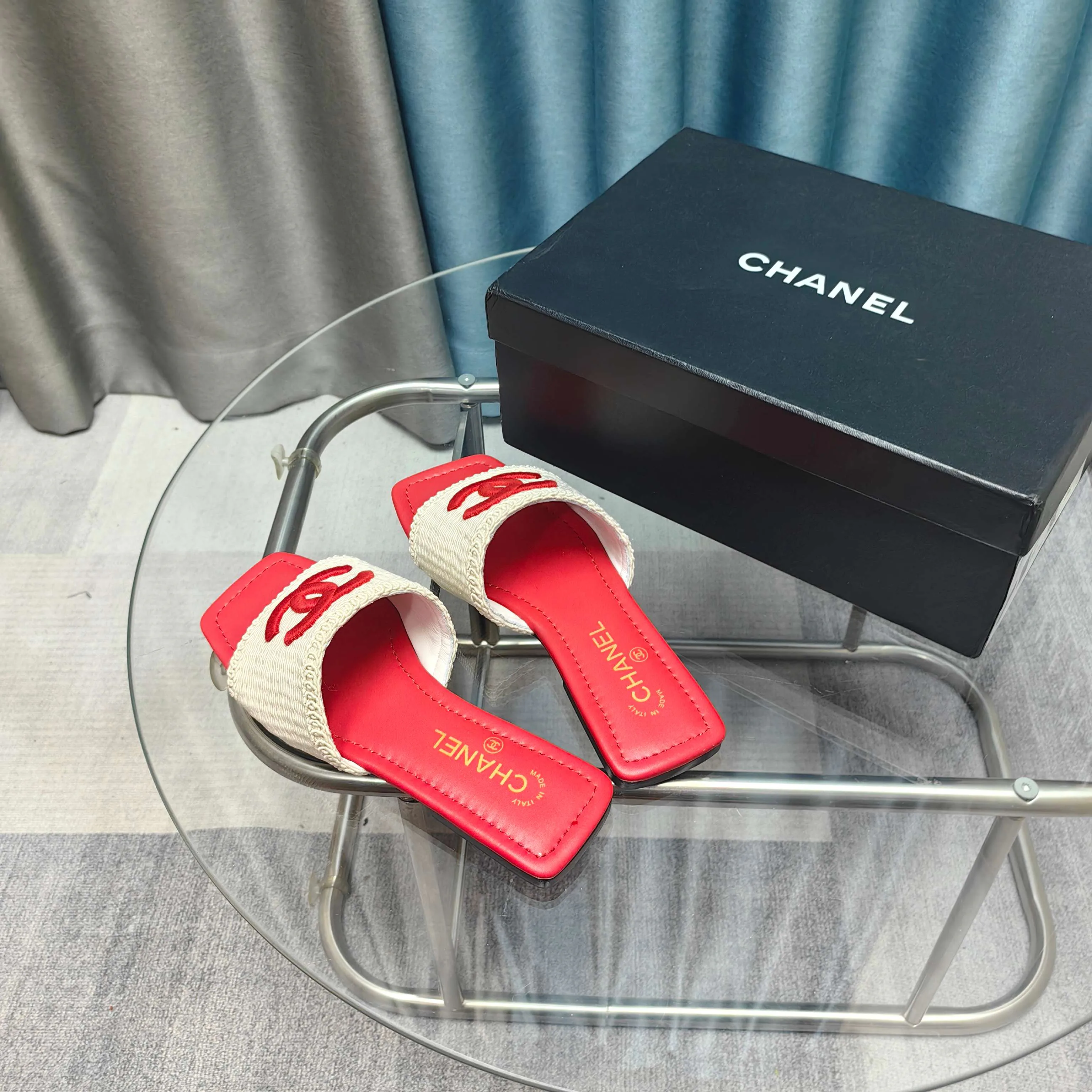 Шлепанцы Женские Chanel 5136