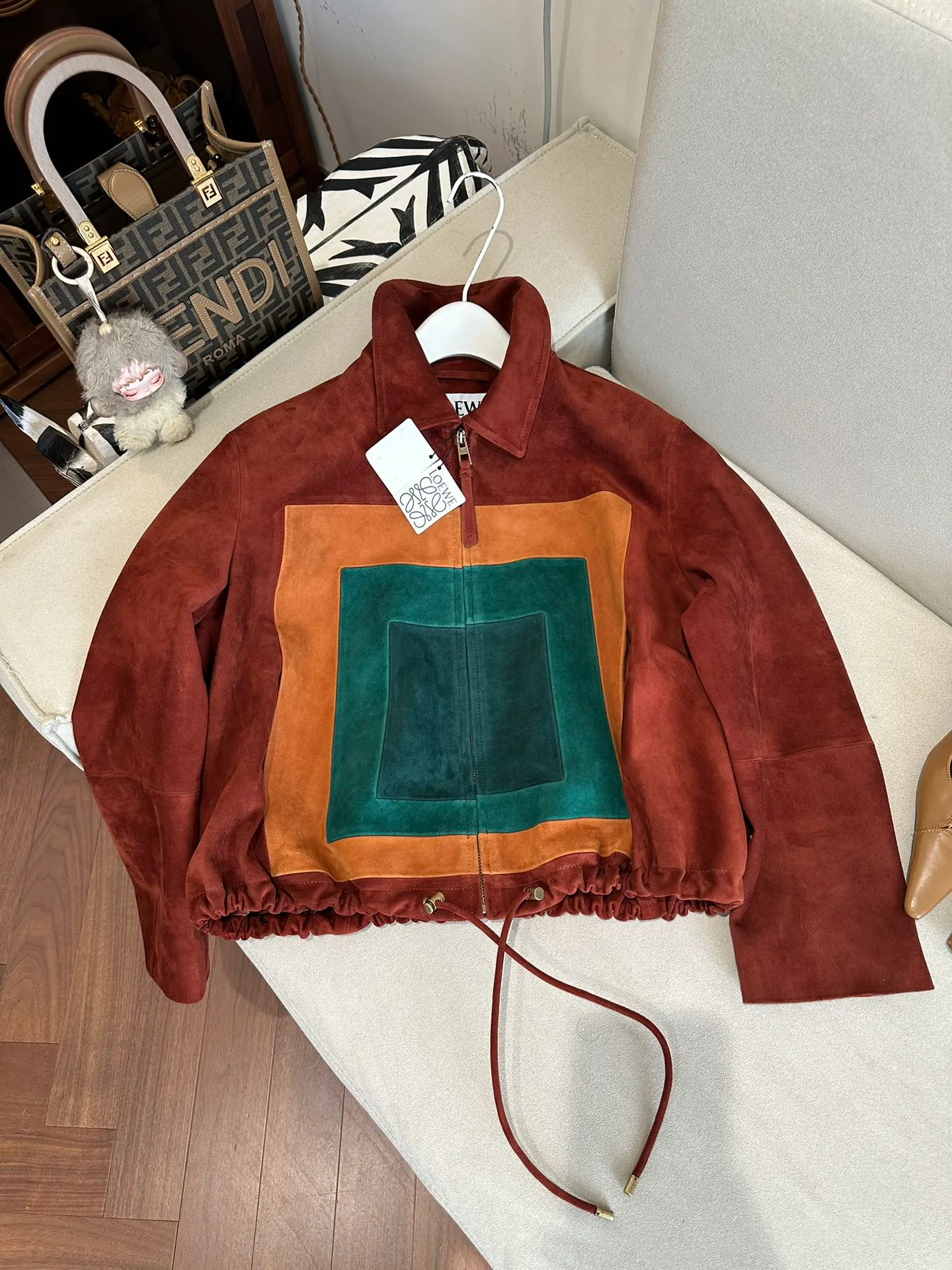 Кожаные Куртки И Дублёнки Женские Loewe 1388387