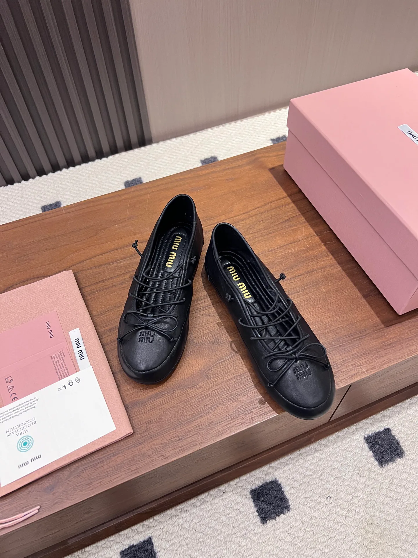 Балетки Женские Miu Miu 12156484