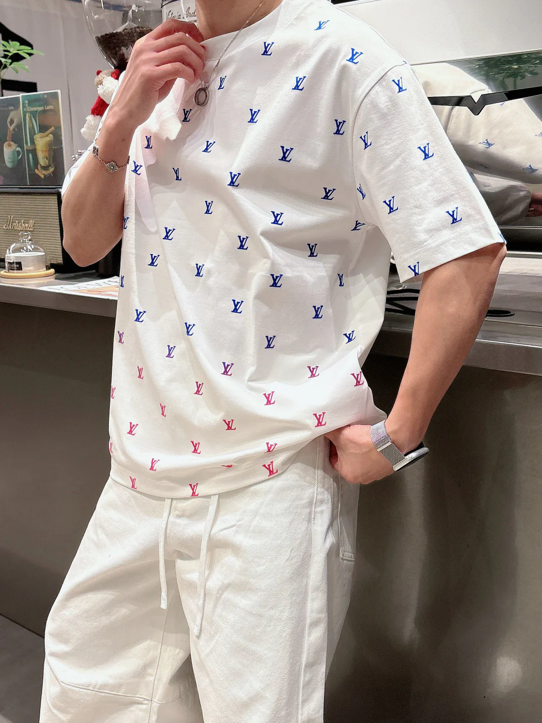 Футболки Мужские Louis Vuitton 9526476