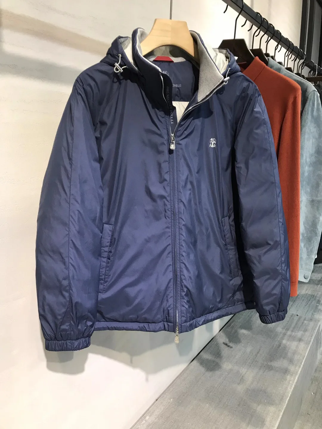 Куртки И Пуховики Мужские Brunello Cucinelli 562667