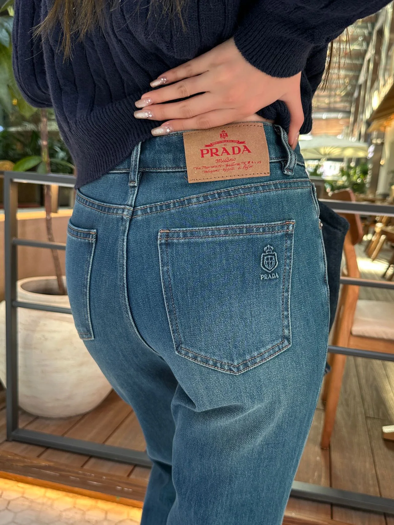 Джинсы Женские Prada 18711563