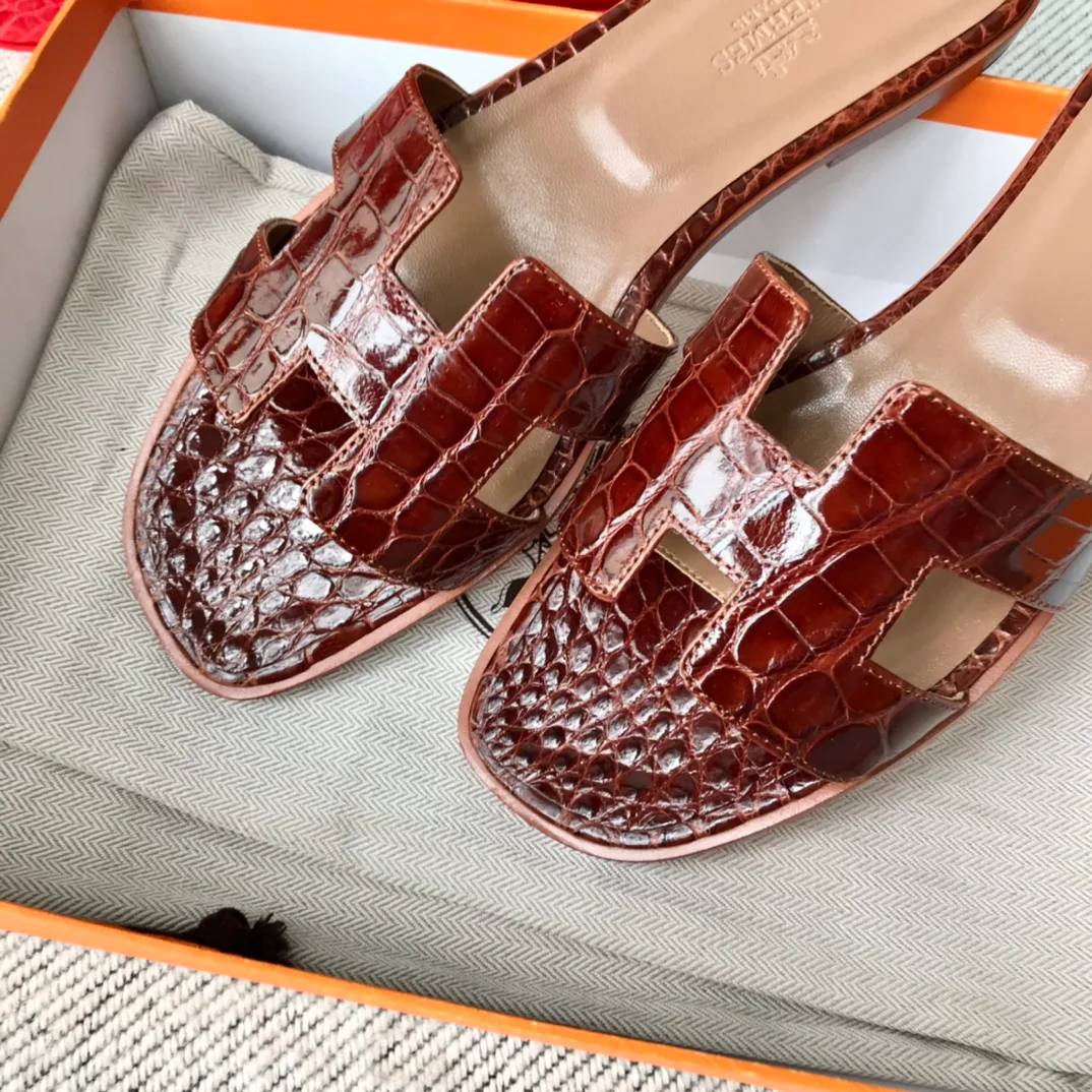 Шлепанцы Женские Hermes 3967464