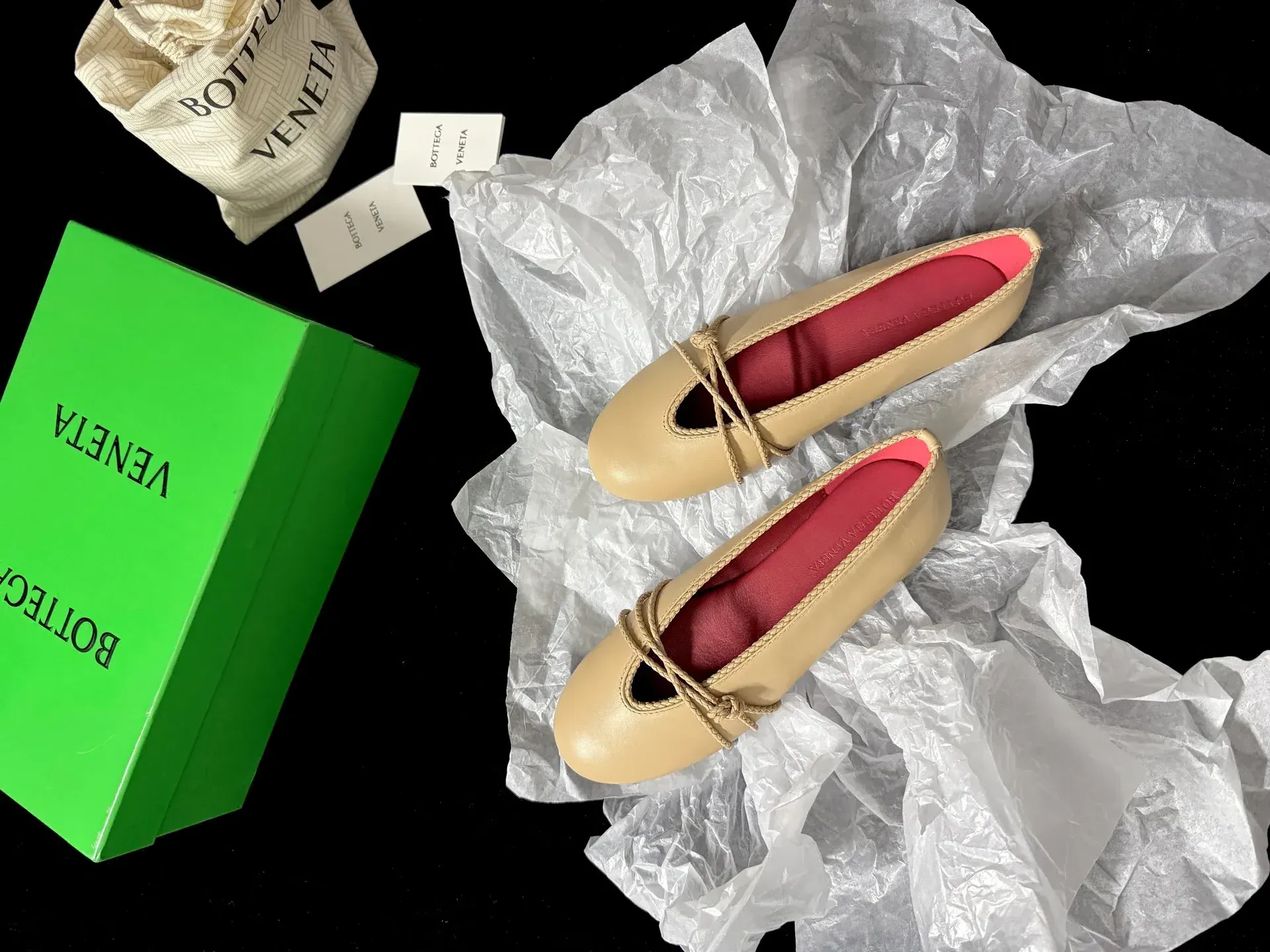 Балетки Женские Bottega Veneta 1587437