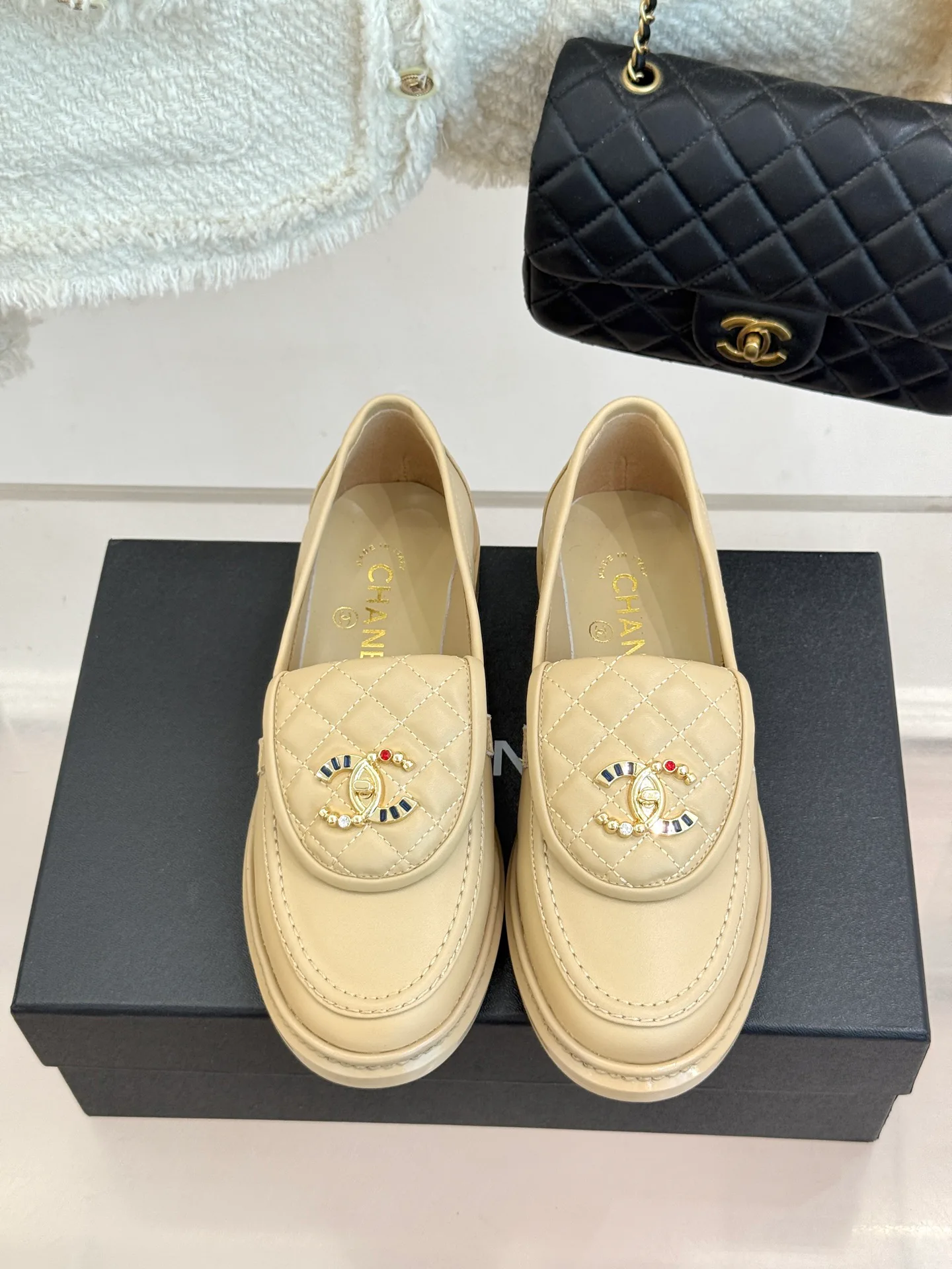 Лоферы И Мокасины Женские Chanel 17336064