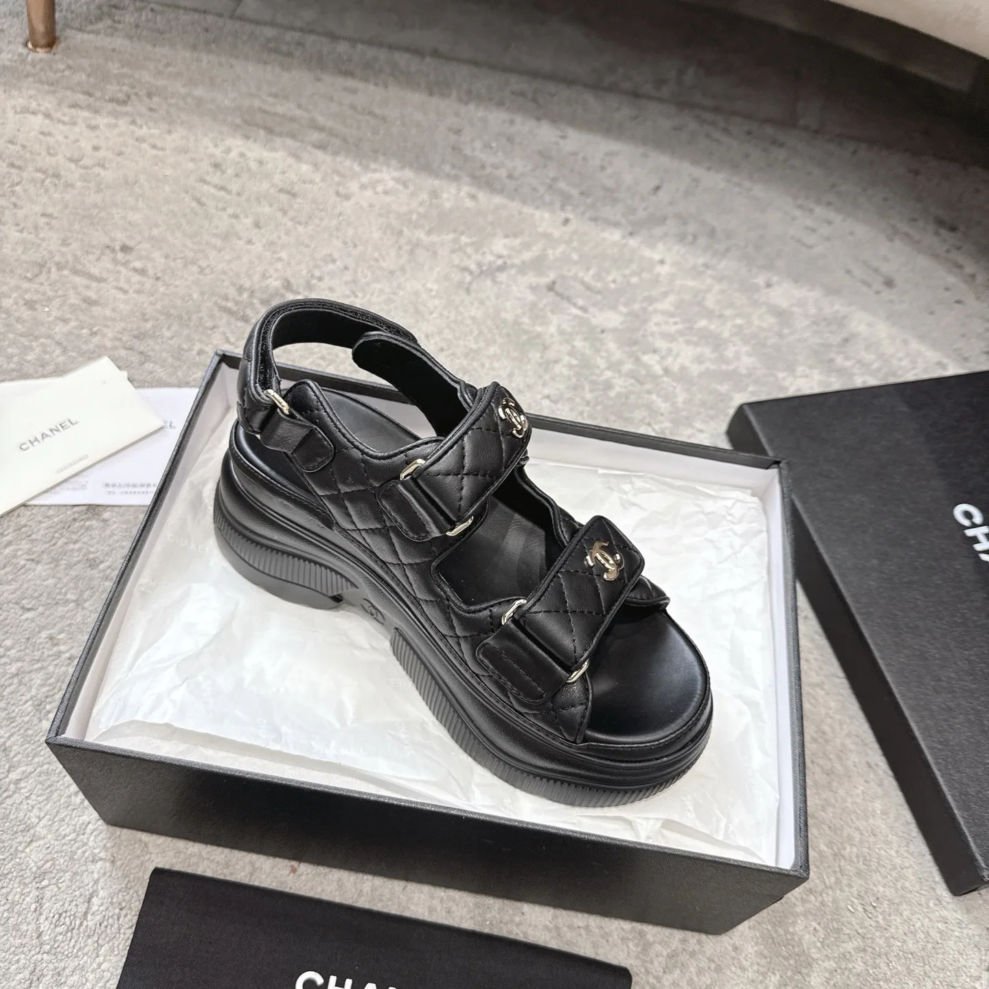 Босоножки Женские Chanel 17572327