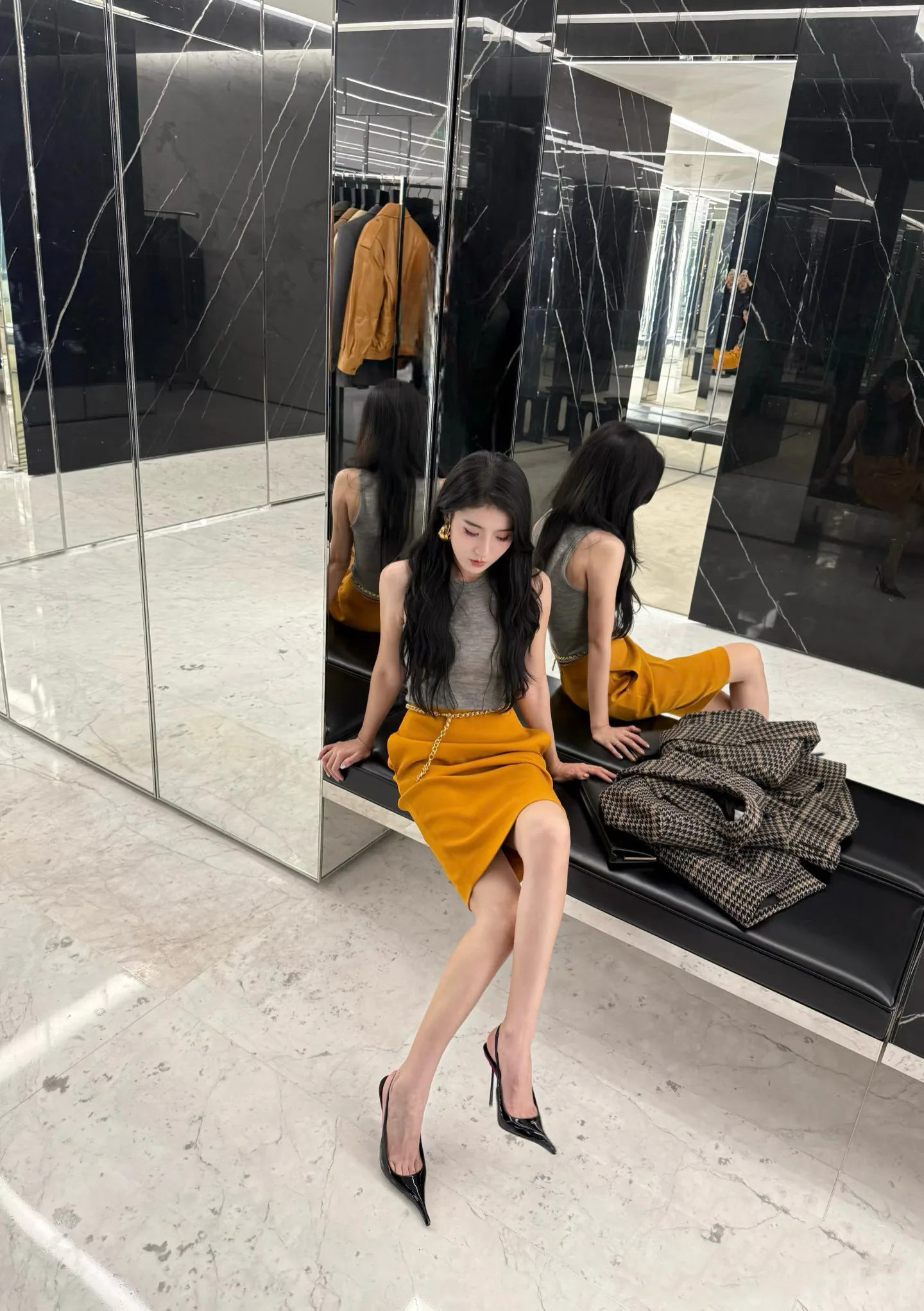 Юбки Женские Saint Laurent 11512095