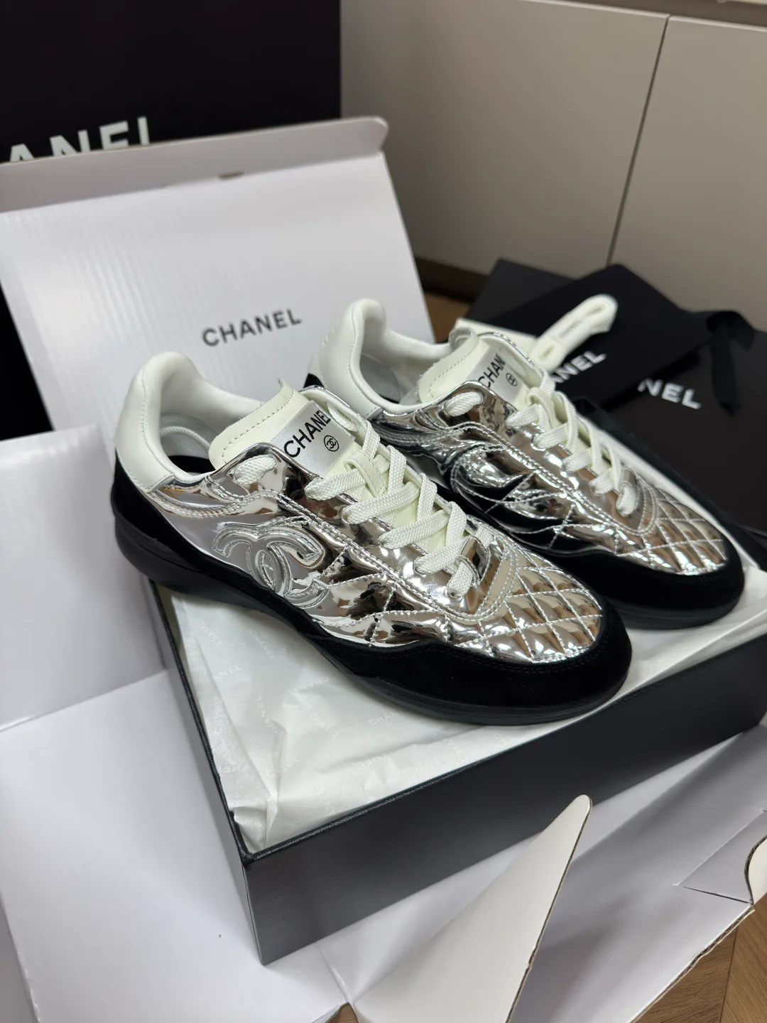 Кроссовки Женские Chanel 446359