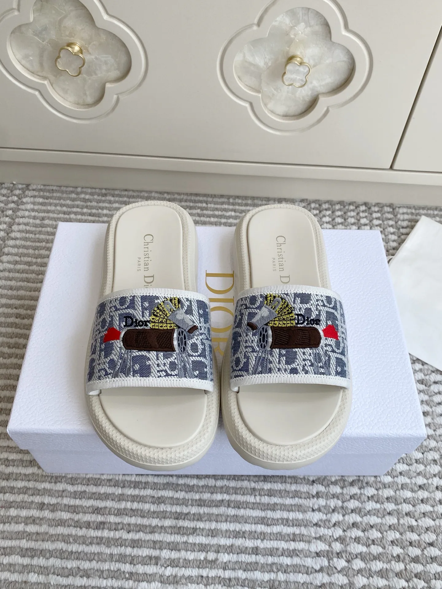 Шлепанцы Женские Christian Dior 11430338