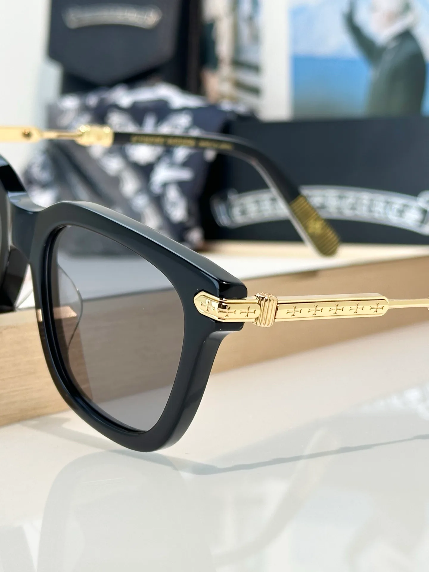 Очки Chrome Hearts 13417082