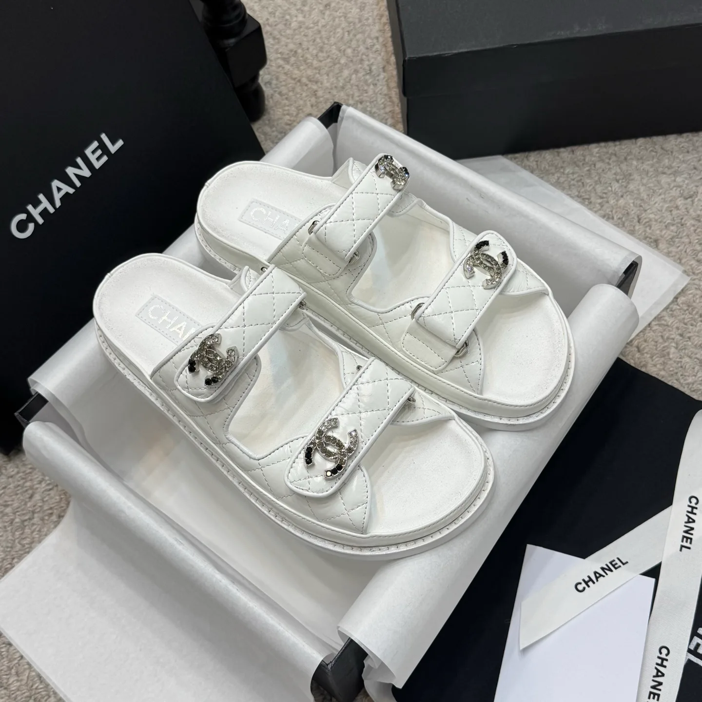 Шлепанцы Женские Chanel 29040