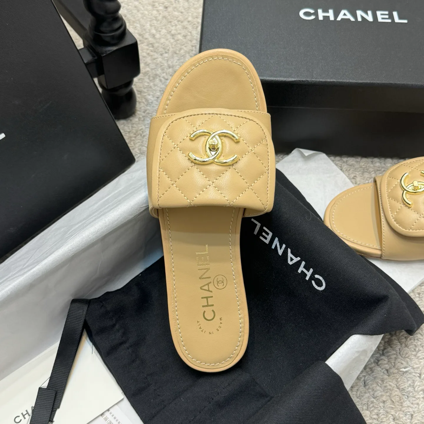 Шлепанцы Женские Chanel 13843