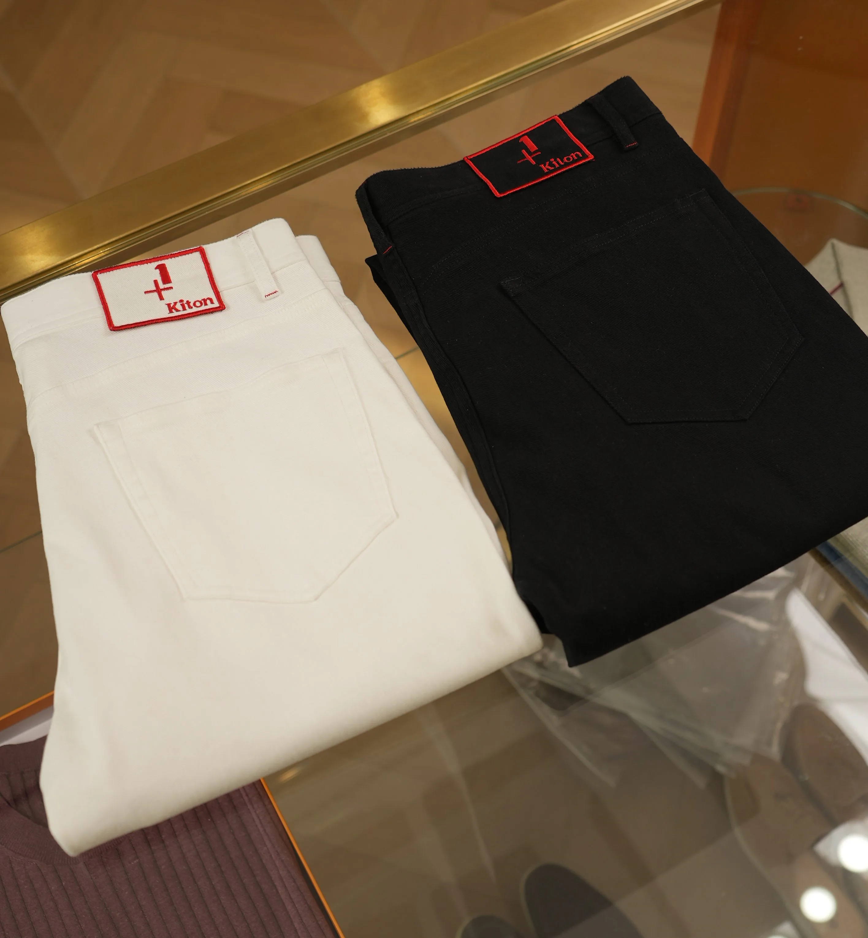 Джинсы Мужские Kiton 10036709