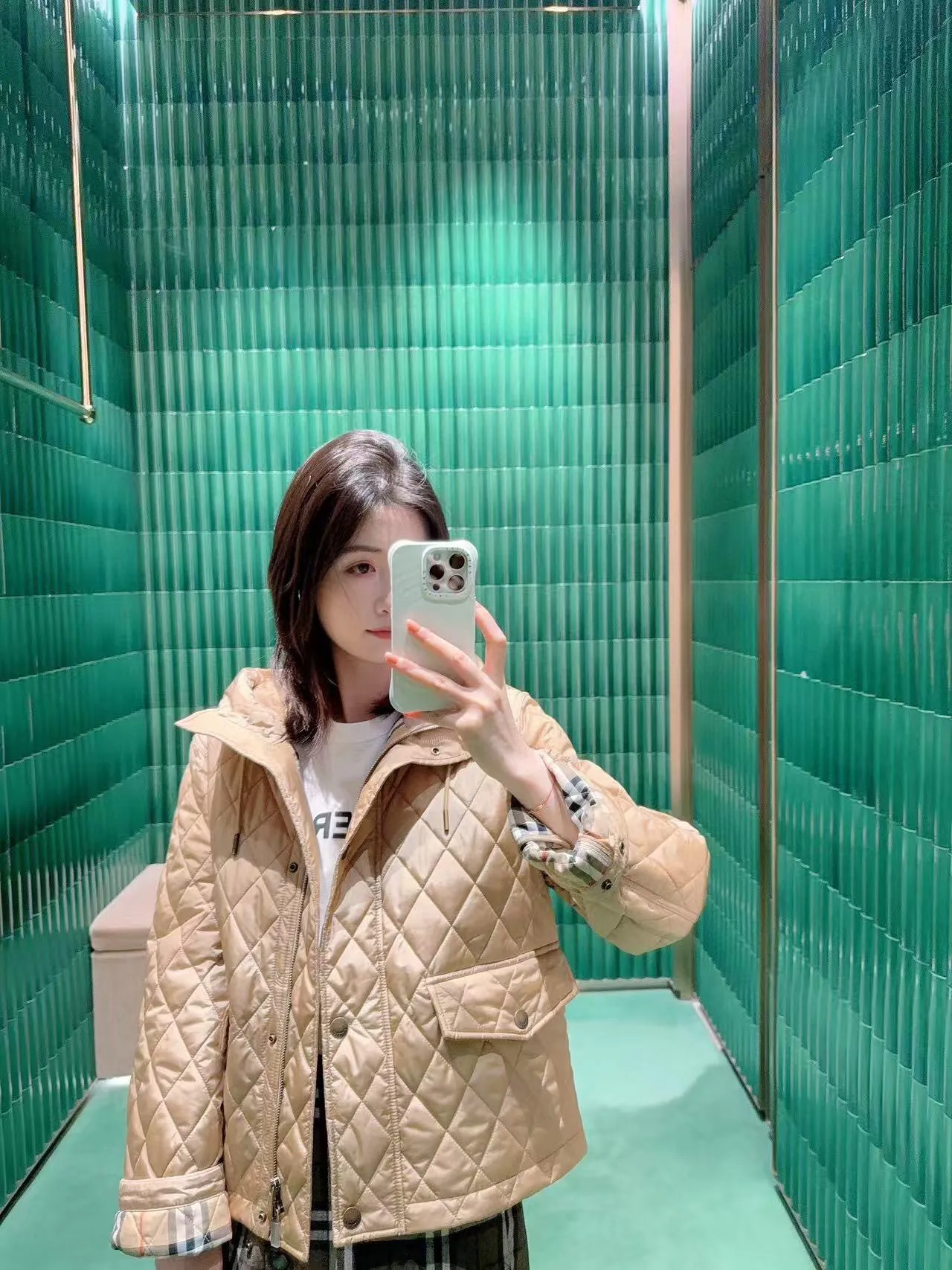 Куртки И Пуховики Женские Burberry 252711