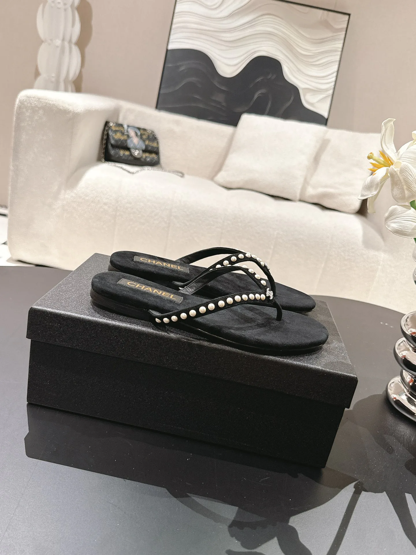 Шлепанцы Женские Chanel 26943