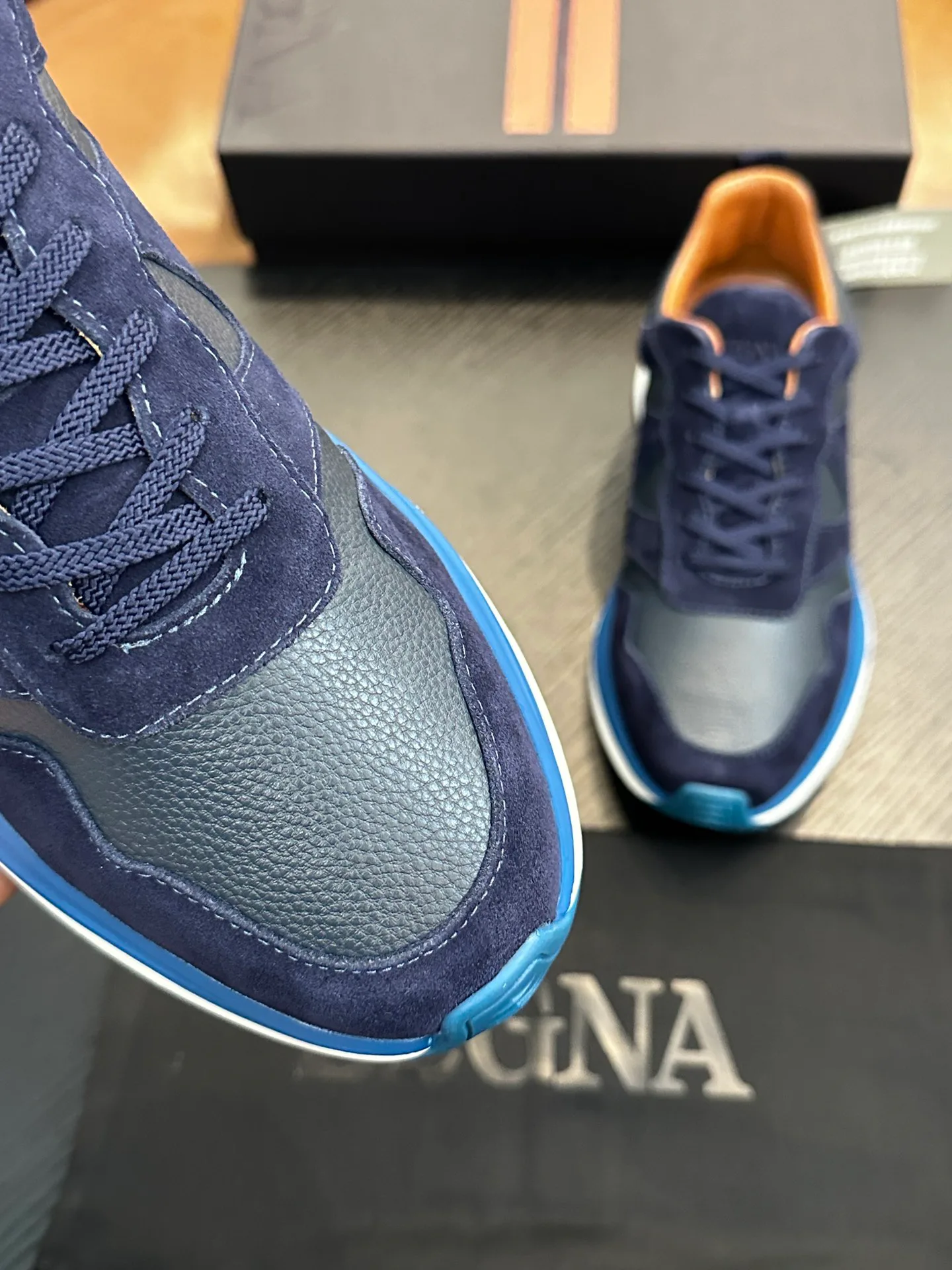 Кроссовки Мужские Zegna 357326