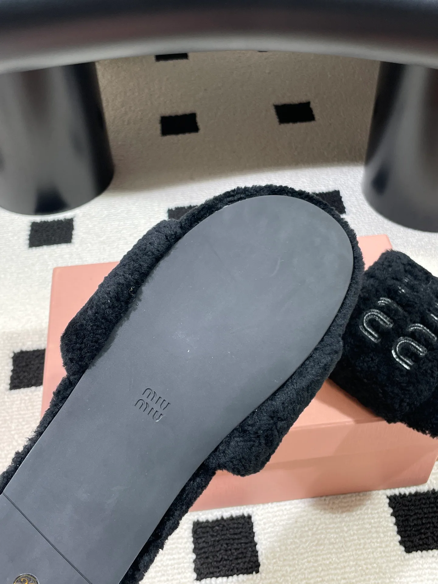 Тапочки Женские Miu Miu 177386