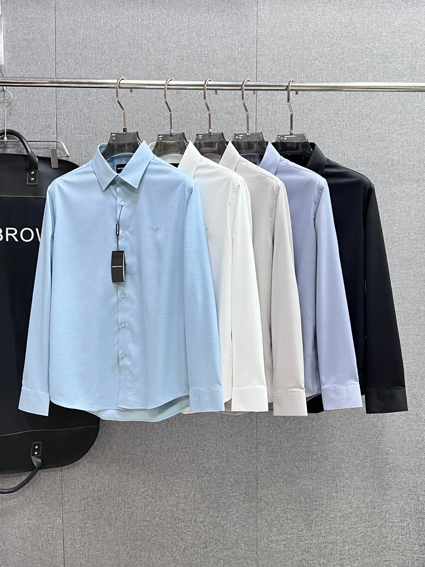 Рубашки Мужские Armani 17992183