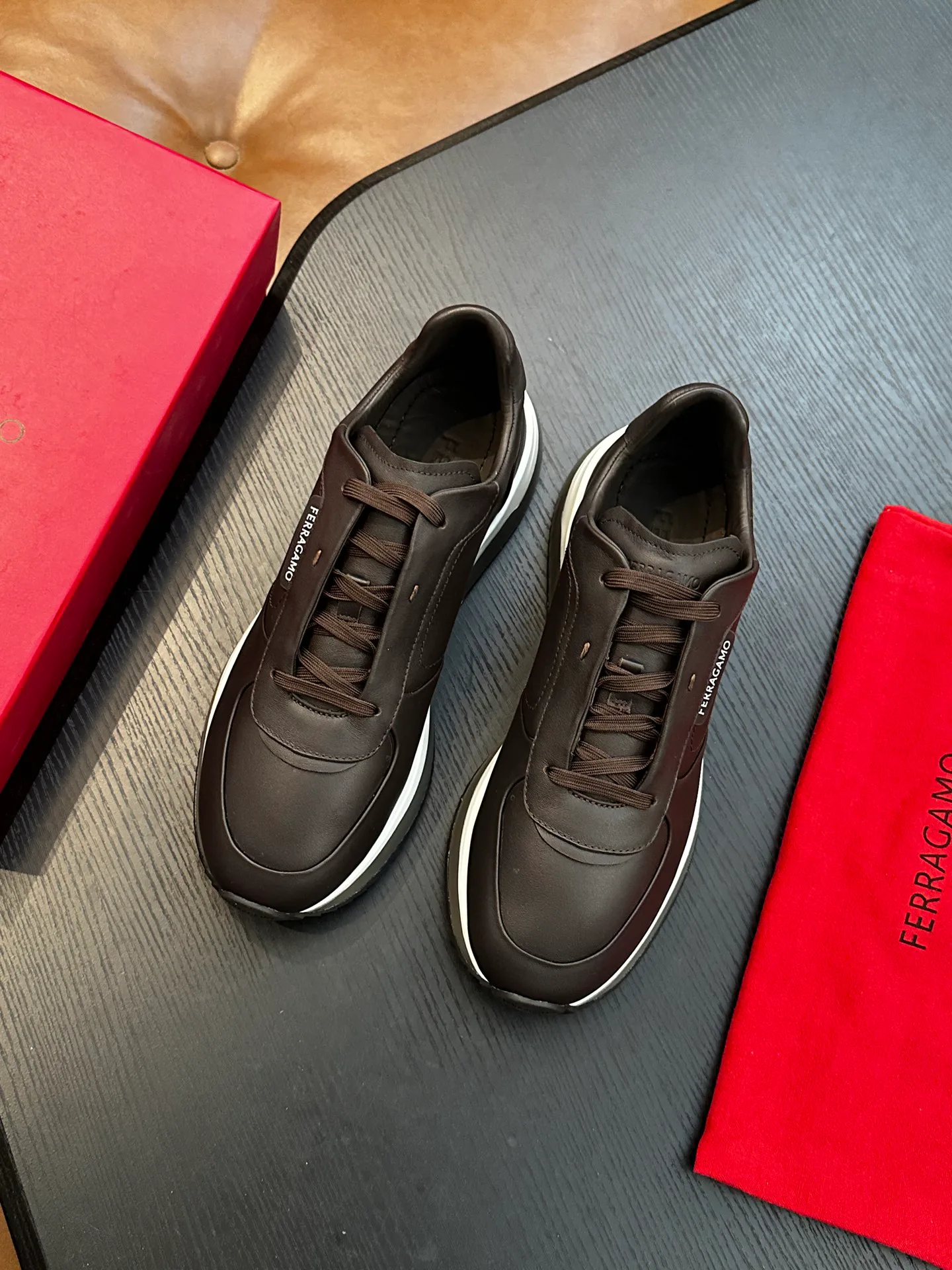 Кроссовки Мужские Salvatore Ferragamo 494297