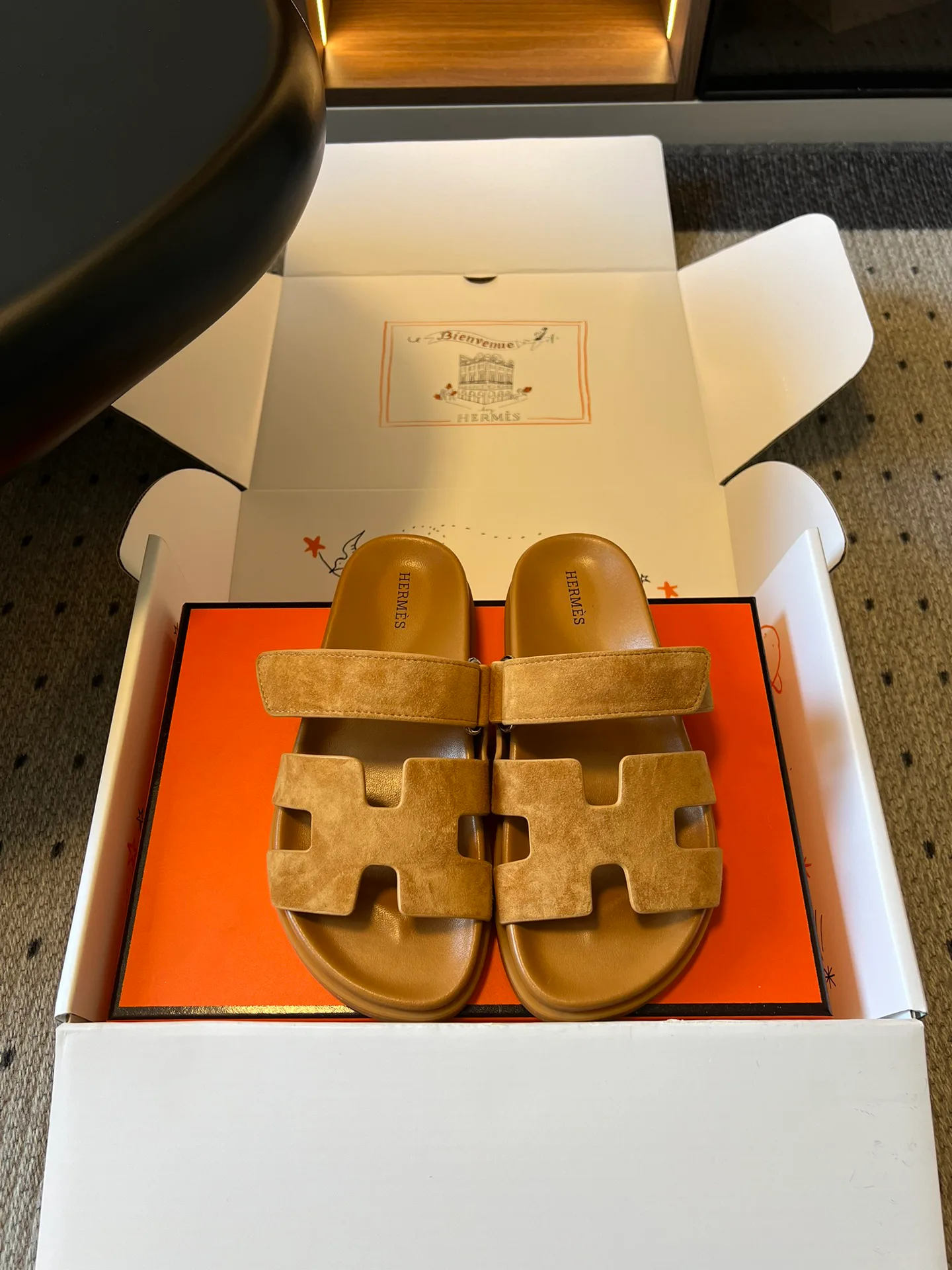 Шлепанцы Женские Hermes 12777608