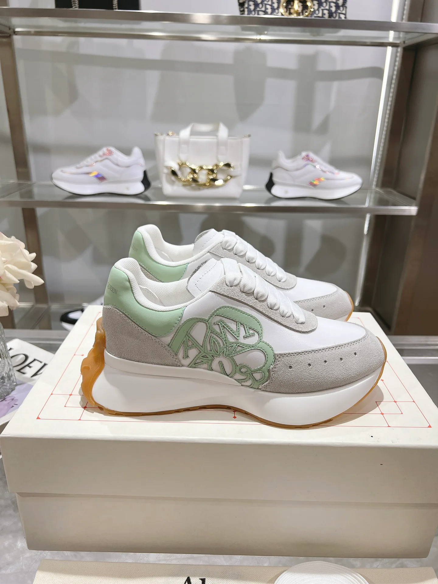 Кроссовки Мужские Alexander Mcqueen 18011209