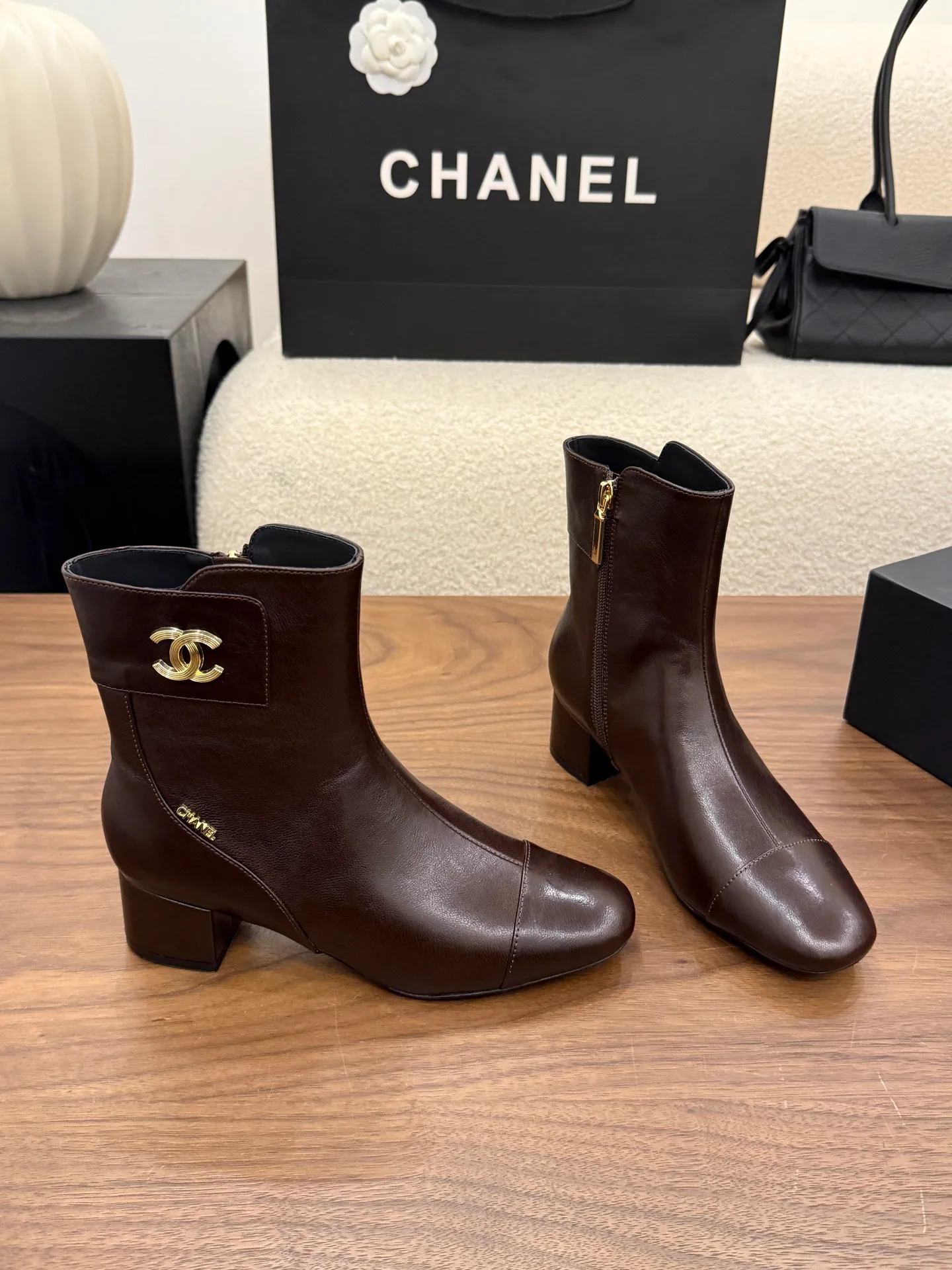 Ботильоны Женские Chanel 18323349