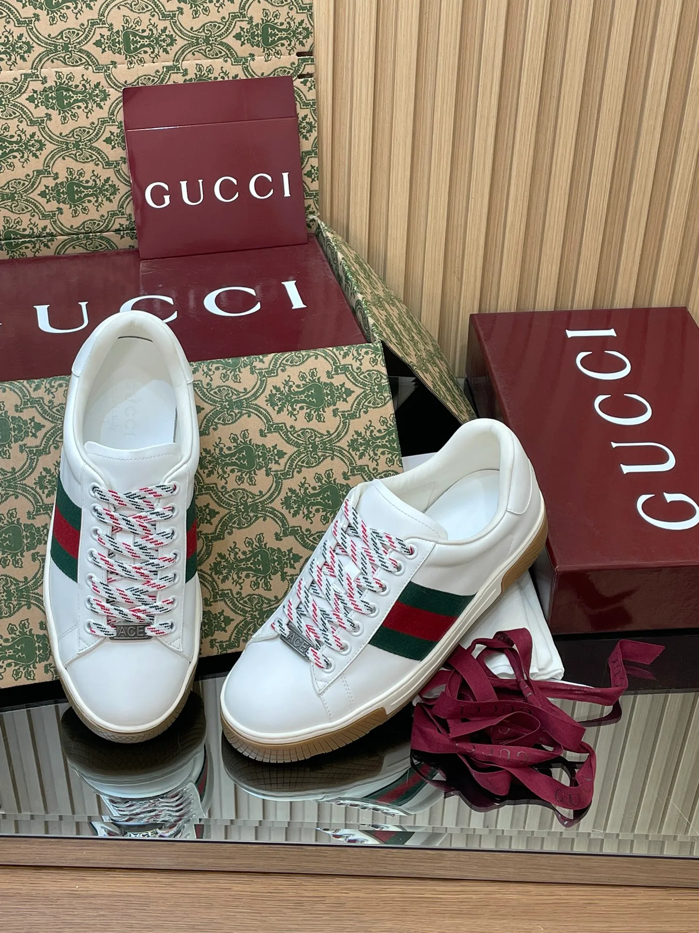Кроссовки Мужские Gucci 3443596