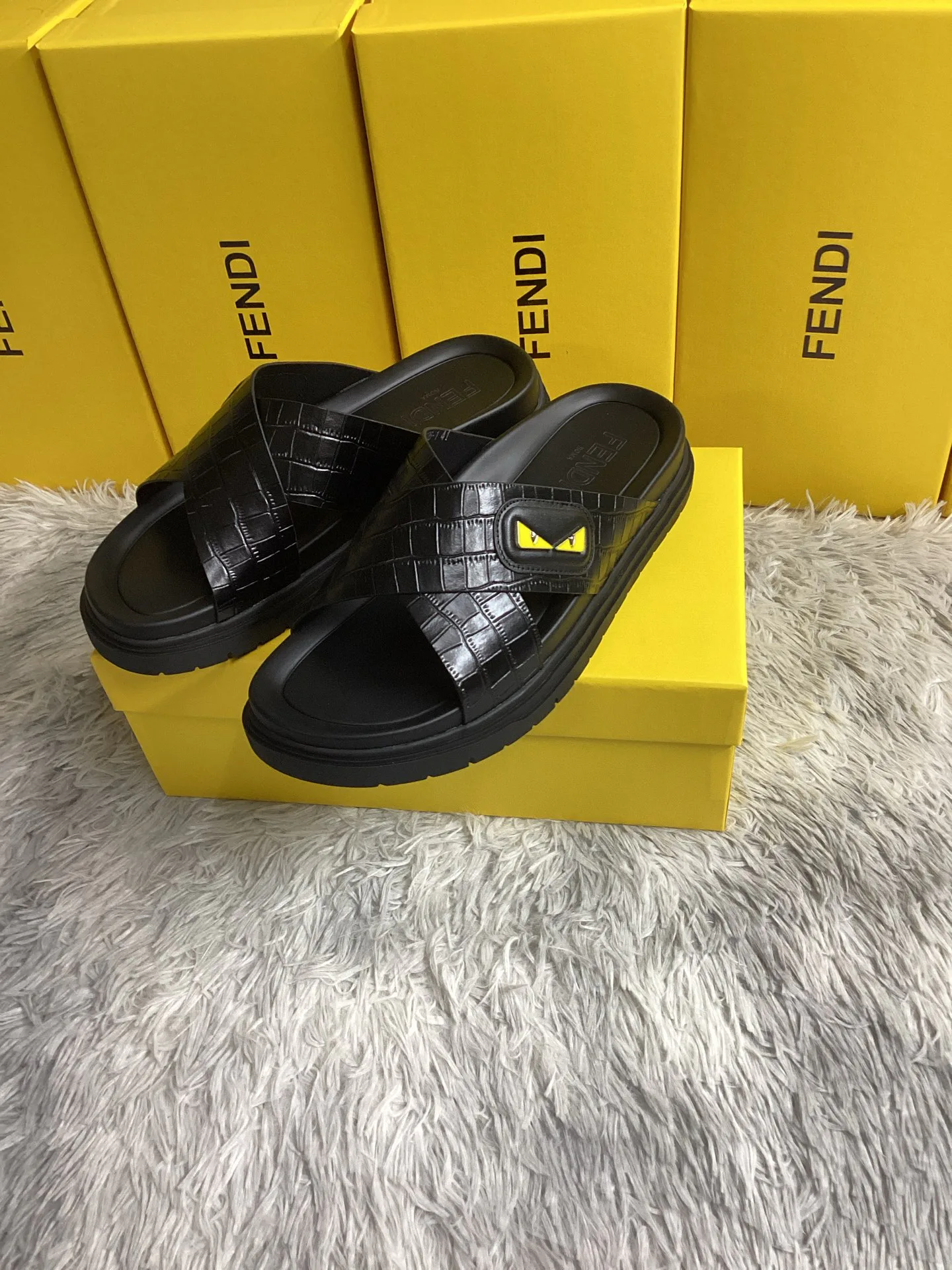 Шлепанцы Мужские Fendi 13353282