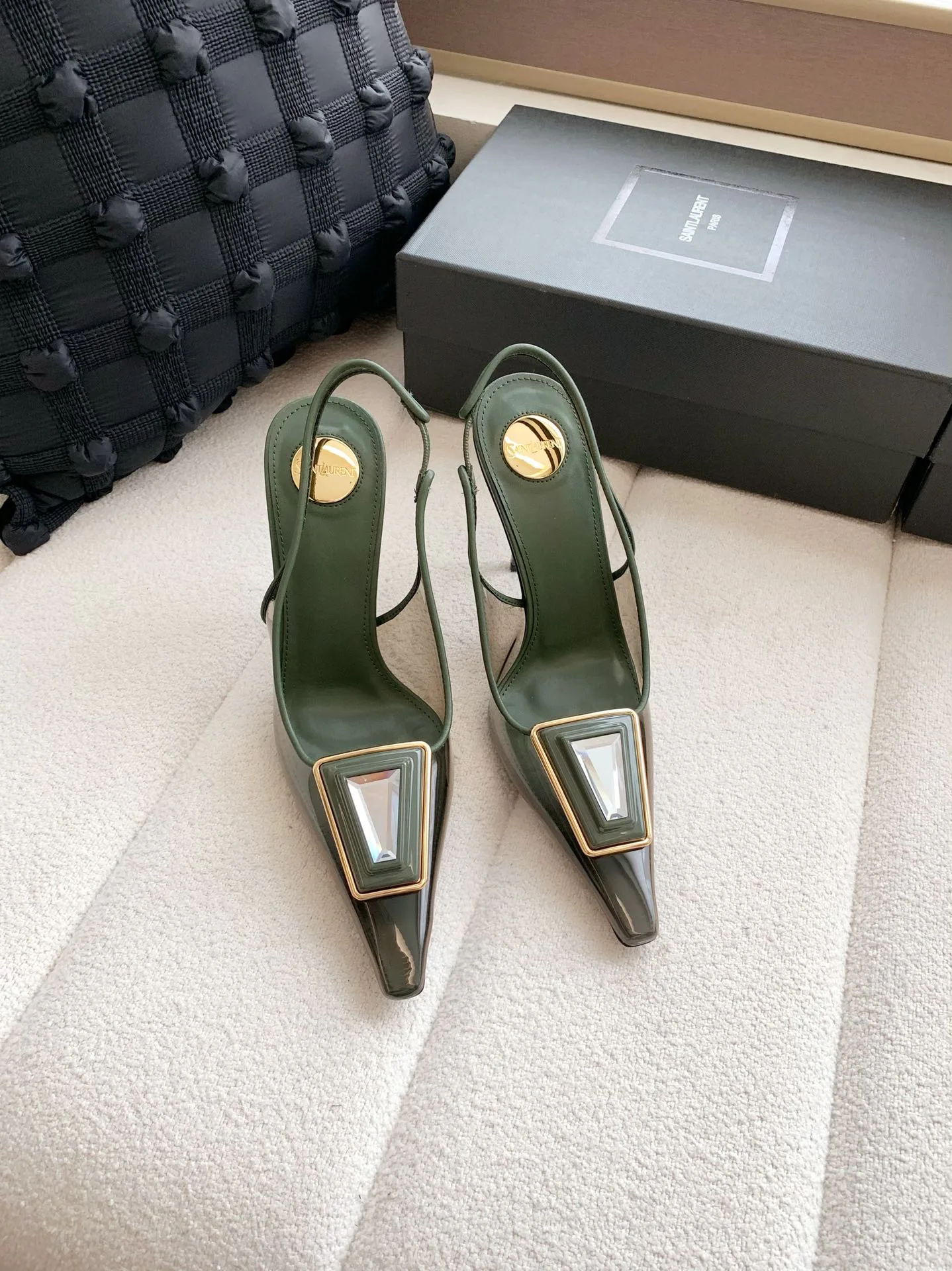 Босоножки Женские Saint Laurent 17371732