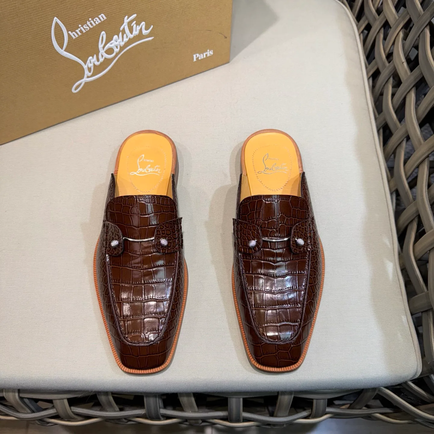 Мюли Мужские Christian Louboutin 33145