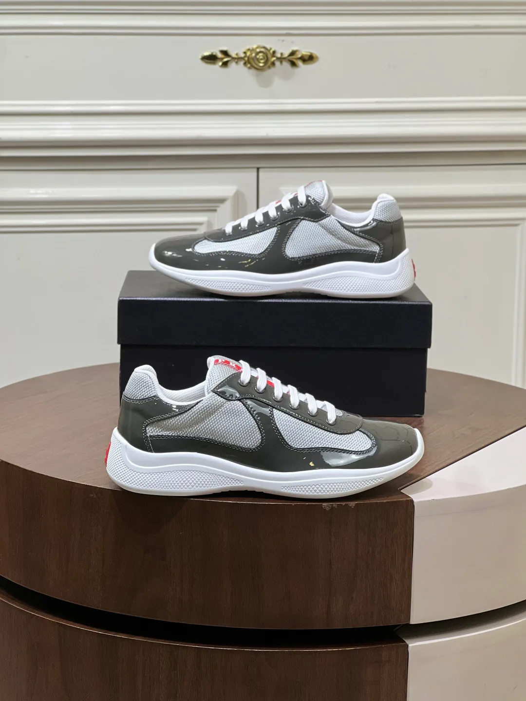 Кроссовки Мужские Prada 476804