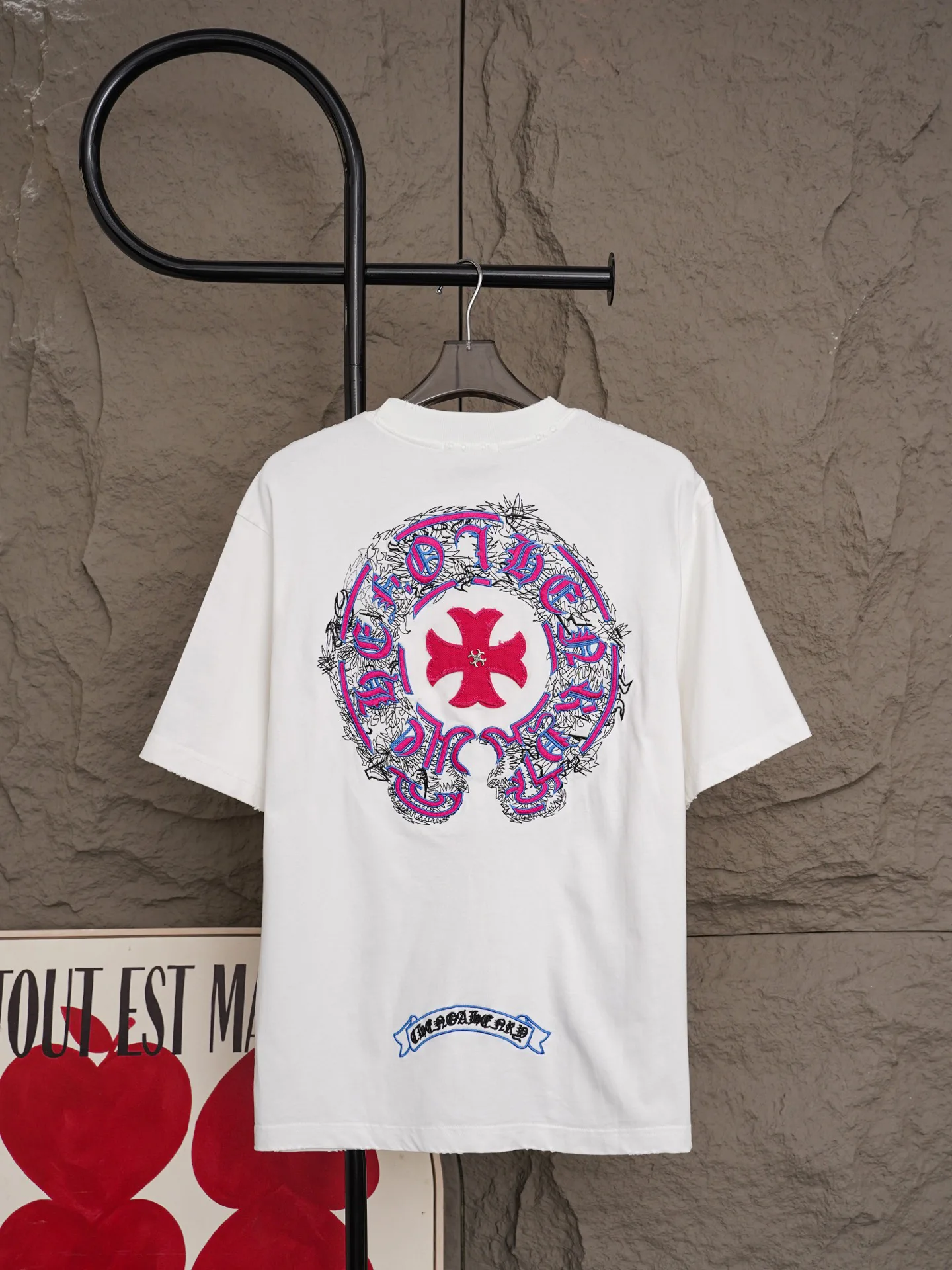 Футболки Мужские Chrome Hearts 13381197