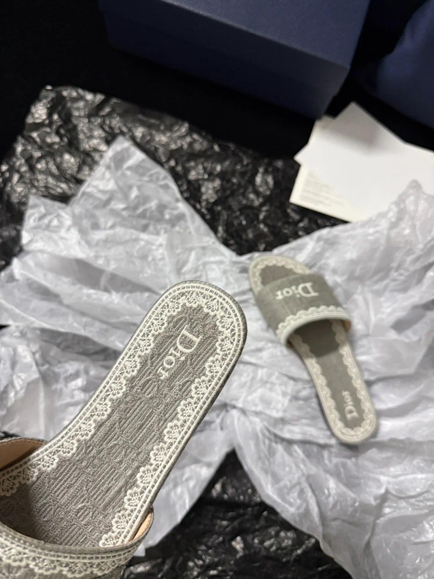 Шлепанцы Женские Christian Dior 578423