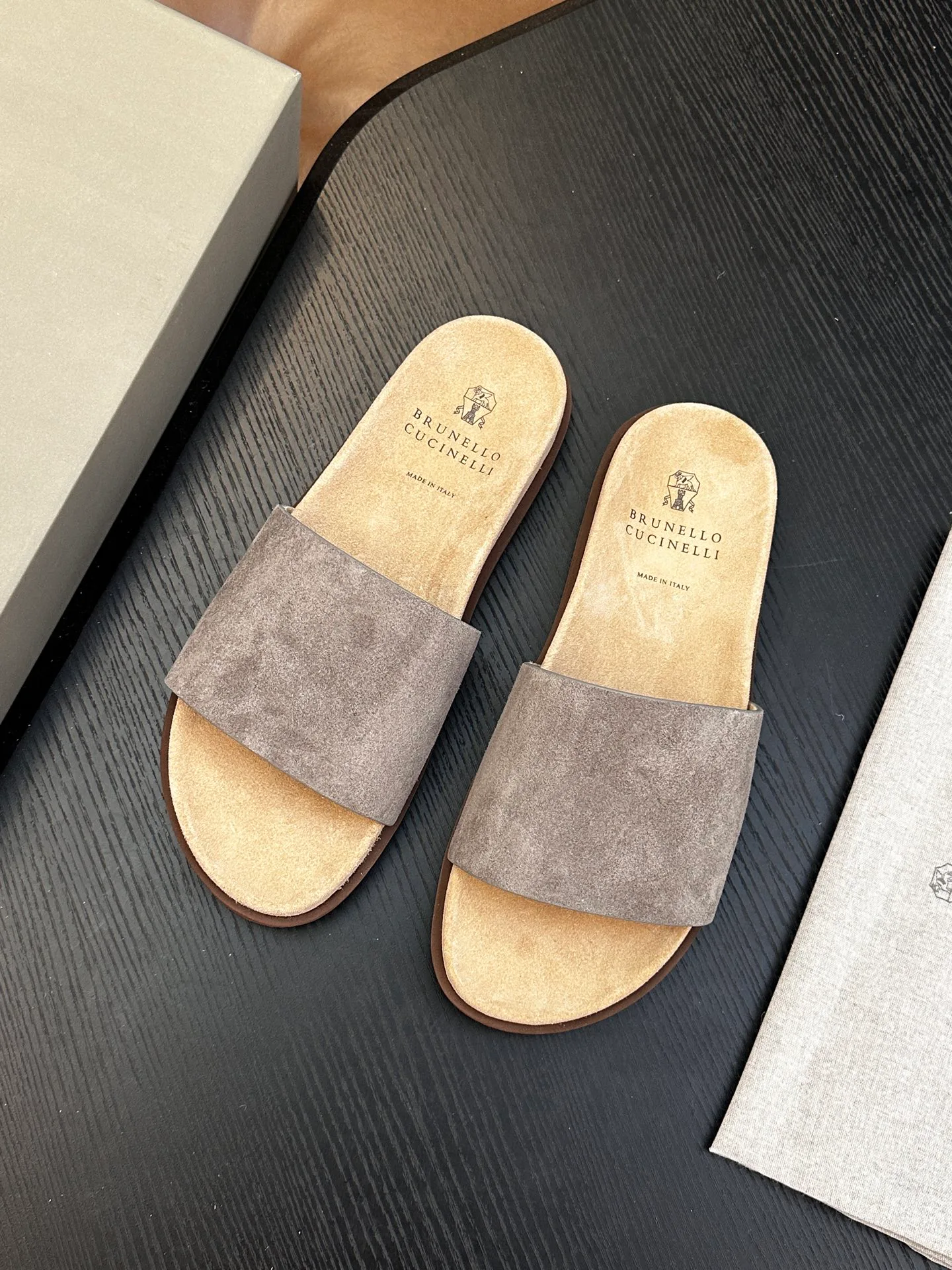 Тапочки Мужские Brunello Cucinelli 14548941