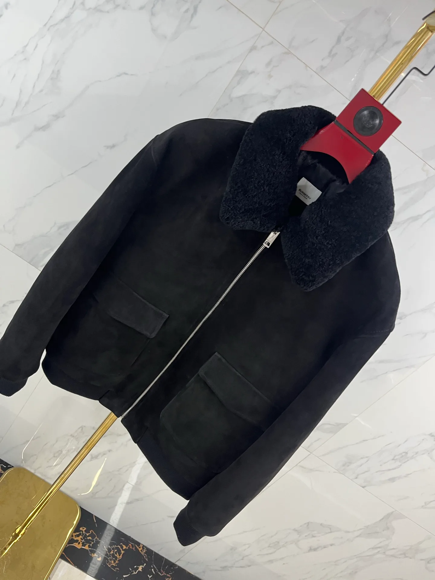 Кожаные Куртки И Дублёнки Мужские Burberry 1752355