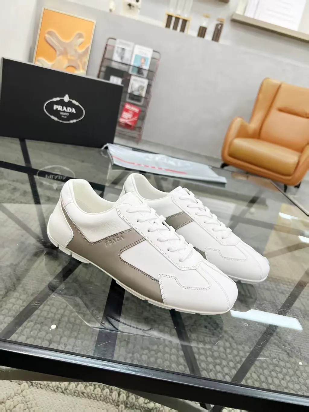 Кроссовки Мужские Prada 2492392