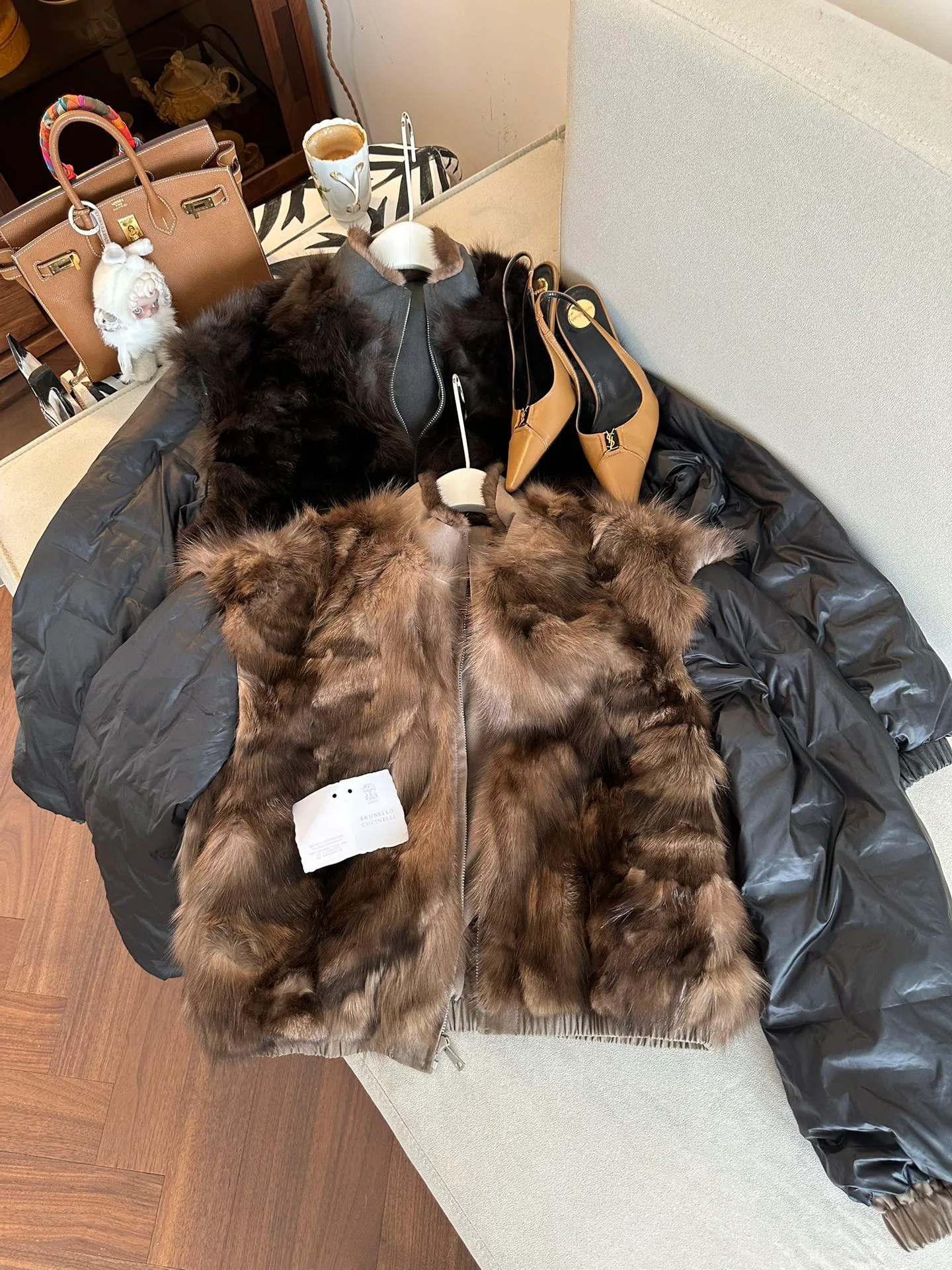 Куртки И Пуховики Женские Brunello Cucinelli 157138