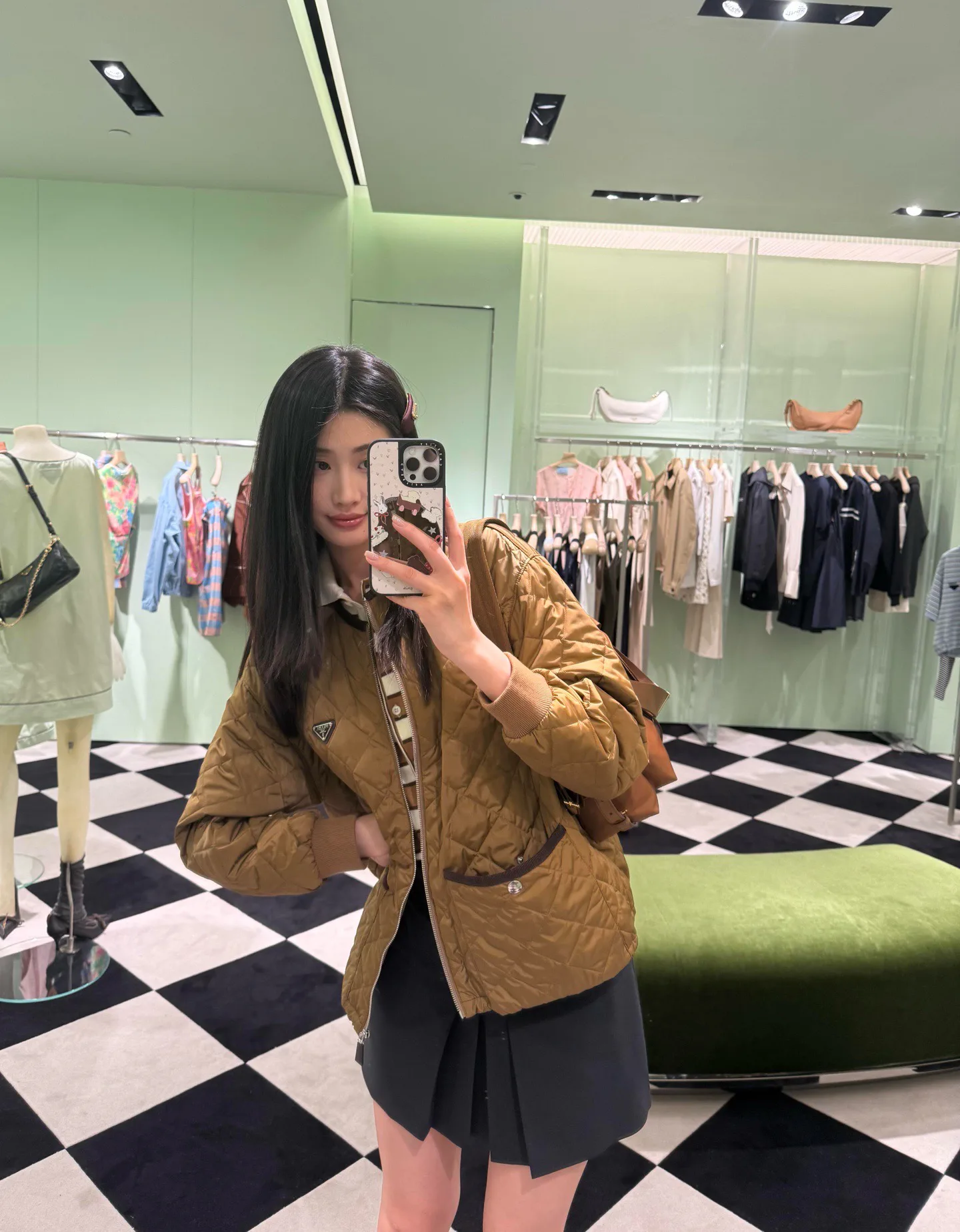 Куртки И Пуховики Женские Prada 2260884