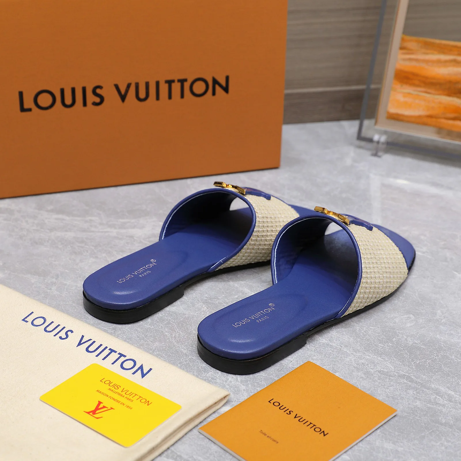 Шлепанцы Женские Louis Vuitton 491969