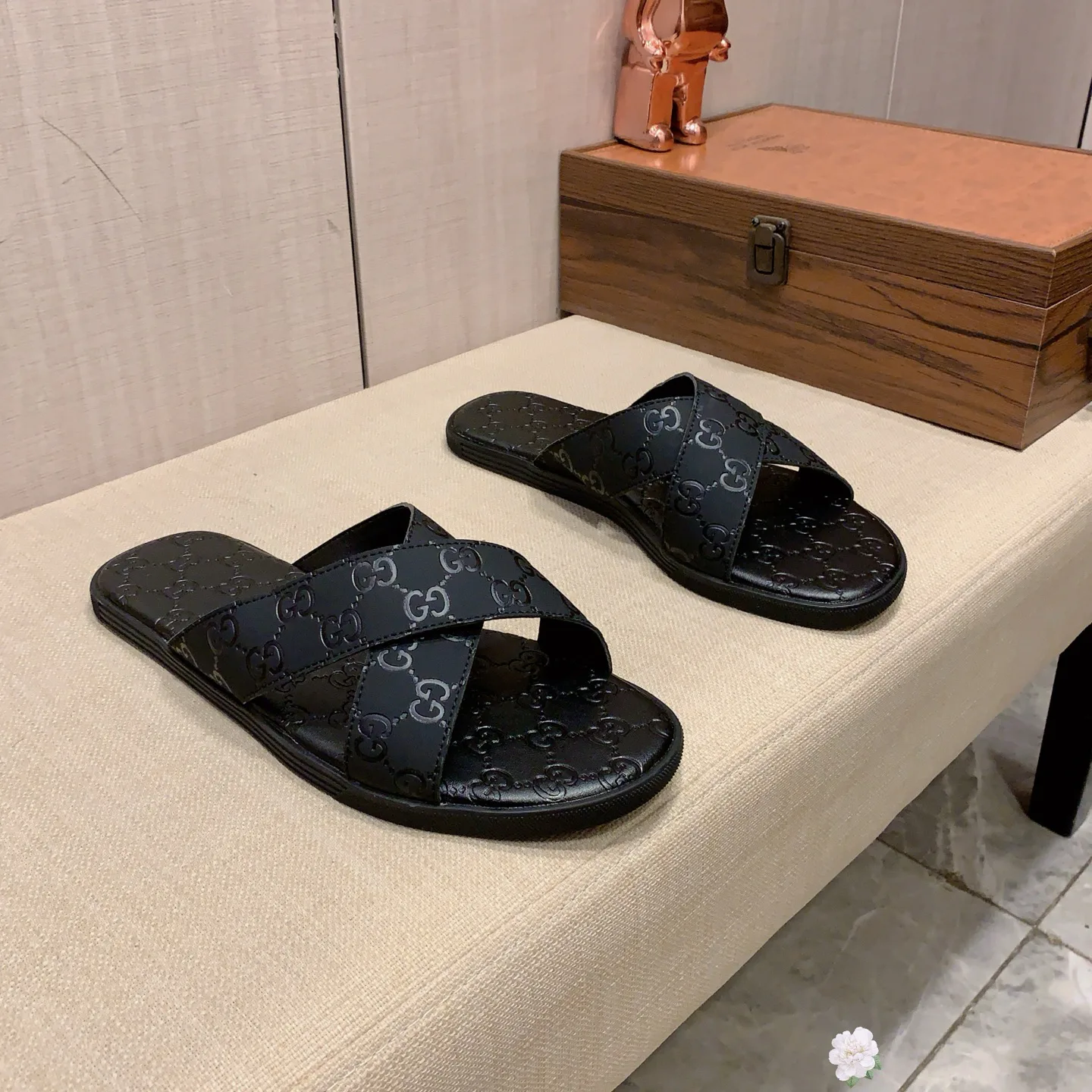 Тапочки Мужские Gucci 13999705