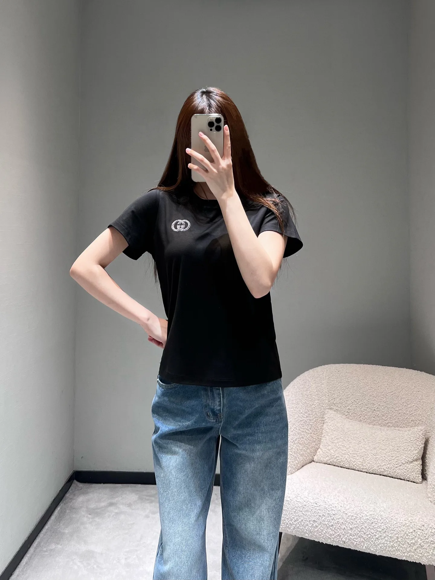 Футболки Женские Gucci 4906539