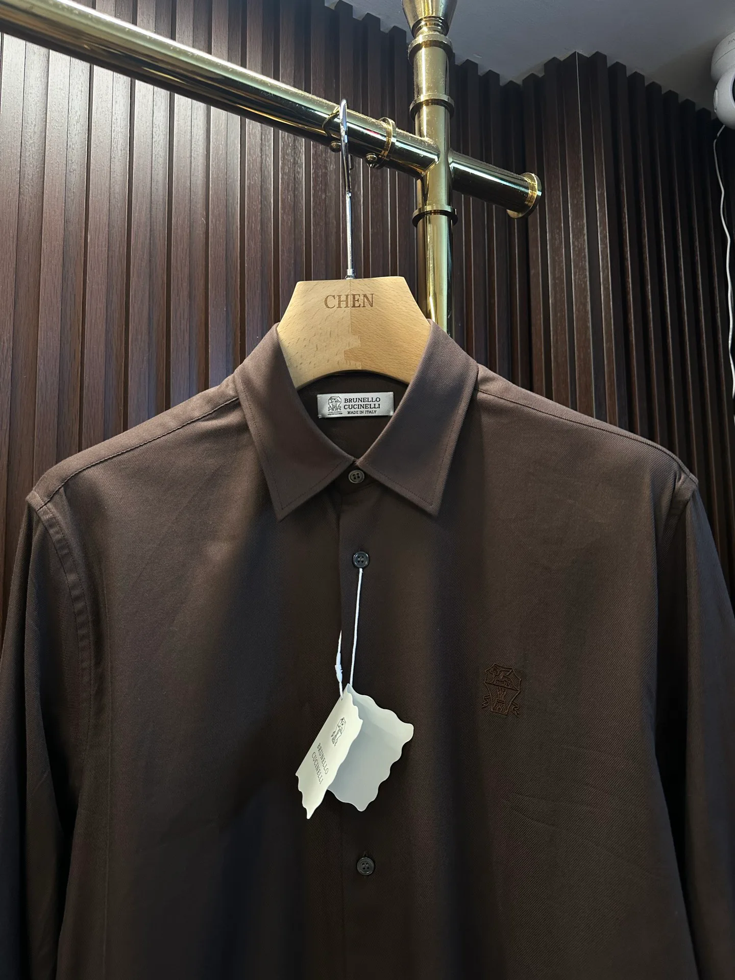 Рубашки Мужские Brunello Cucinelli 11383605